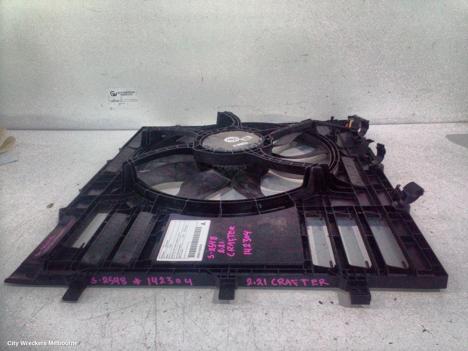 VOLKSWAGEN CRAFTER FAN, RADIATOR FAN, DIESEL, 850W, SY1, 08/2017 ONWARDS - Image 2