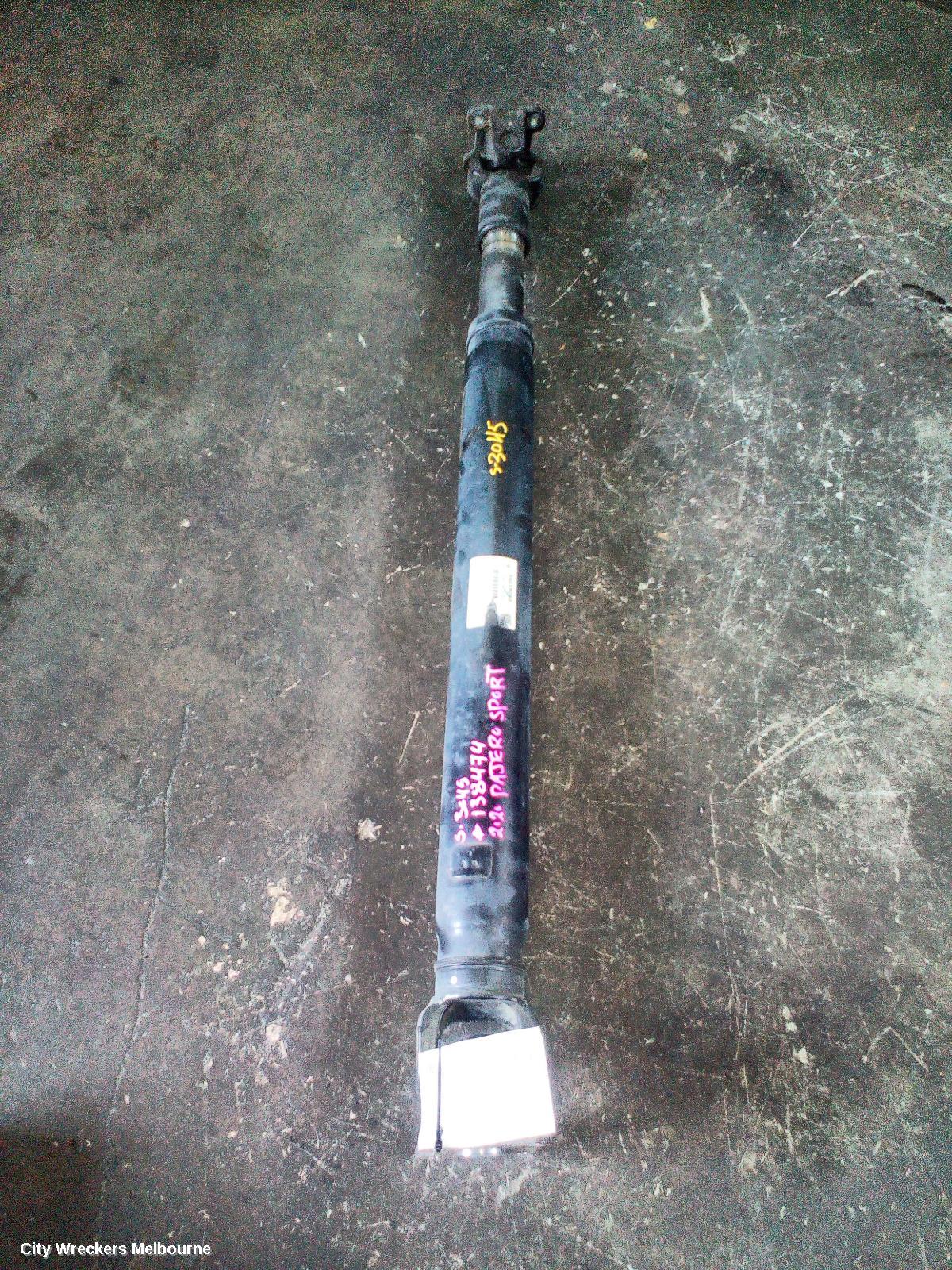 MITSUBISHI PAJERO REAR DRIVE SHAFT, 2.4, DIESEL, AUTO T/M, PAJERO SPORT, QE-QF, 10/2015 ONWARDS - Image 2