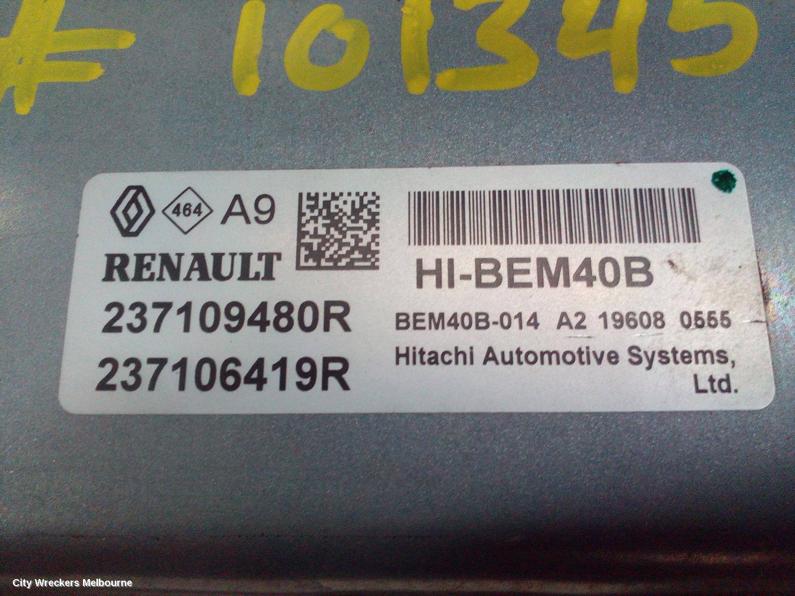 RENAULT KALEOS ECU, ENGINE ECU, 2.5, PETROL, ECU ONLY, XZG, 05/2016 ONWARDS - Image 2