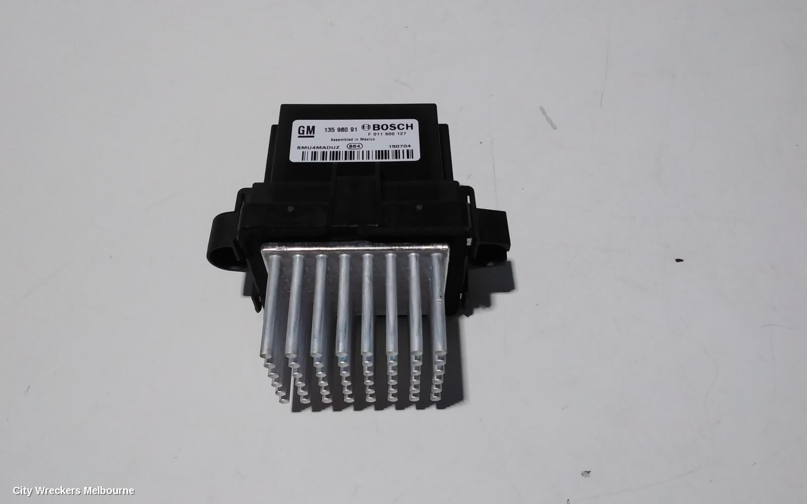 HOLDEN INSIGNIA FAN SPEED RESISTOR, GA, 02/2015 - 01/2017 - Image 1