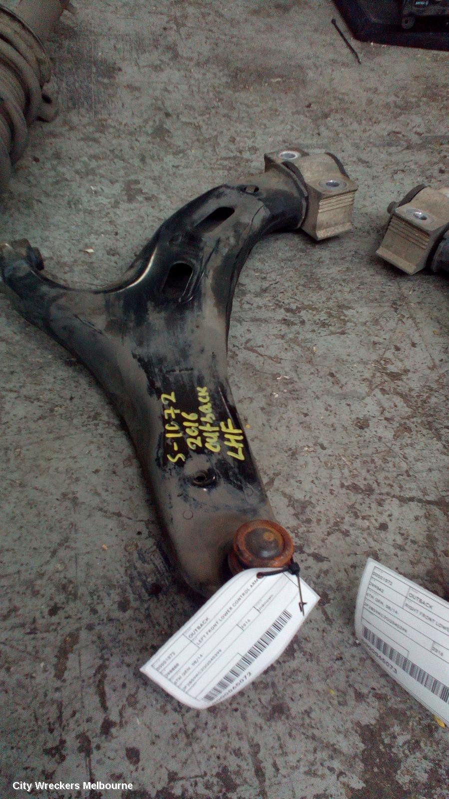 SUBARU OUTBACK LEFT FRONT LOWER CONTROL ARM, 6TH GEN, 08/2014 ONWARDS - Image 1