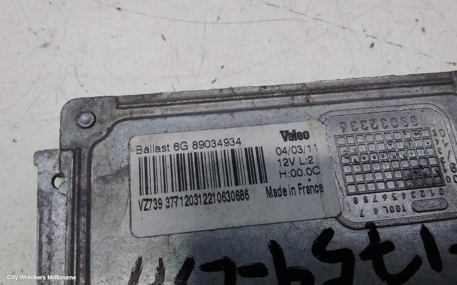 PEUGEOT 508 LEFT HEADLAMP, W2, XENON TYPE, 07/2011 - 03/2015 - Image 3