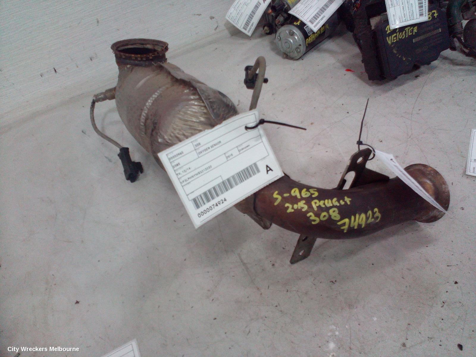 PEUGEOT 308 CATALYTIC CONVERTER, DOWNPIPE-CAT TYPE, 1.2, VIN VF3L*HNY/HNW, PETROL, T9, 10/2014 ONWARDS - Image 2