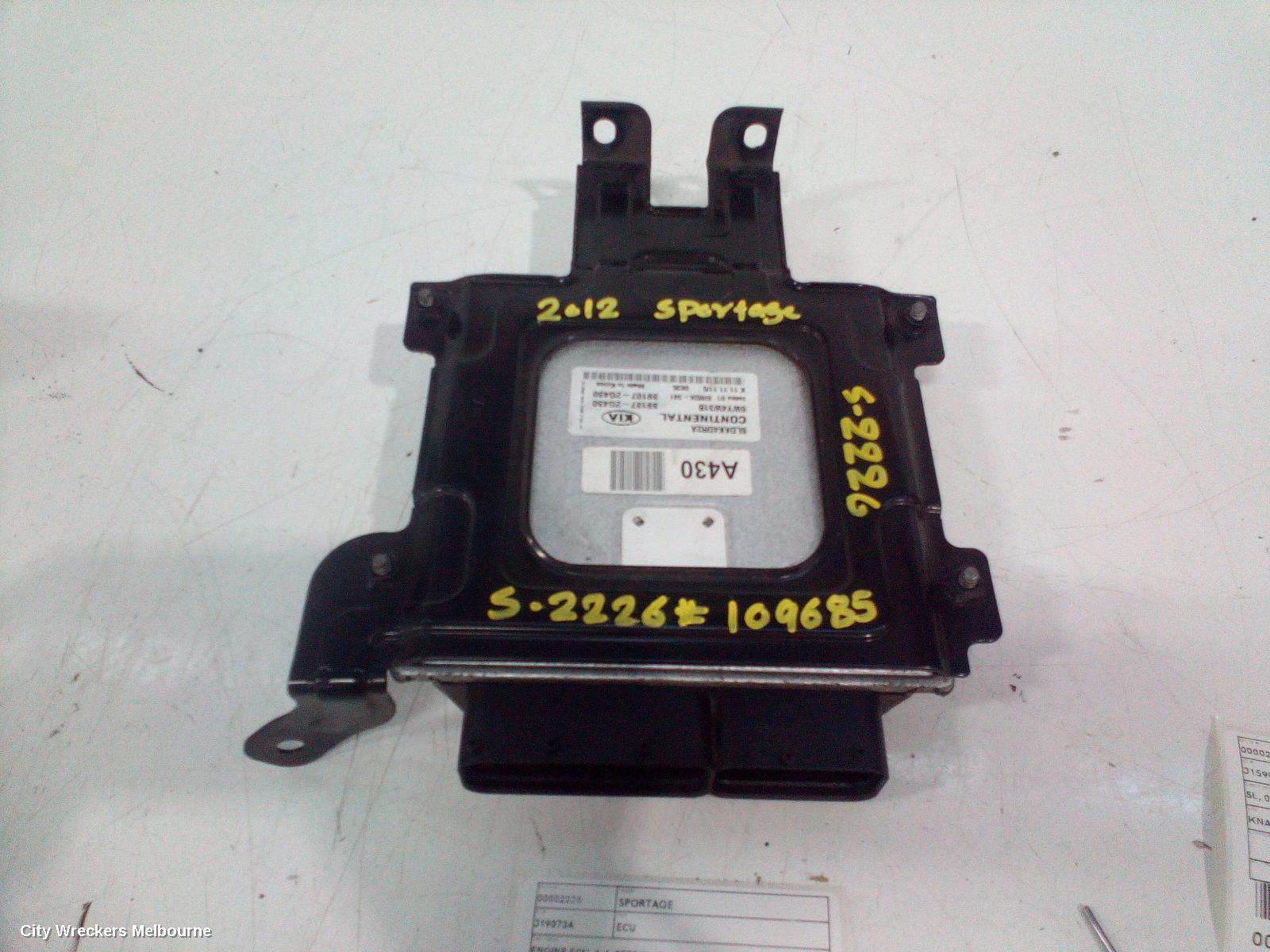 KIA SPORTAGE ECU, ENGINE ECU, 2.4, PETROL, ECU ONLY, SL, 05/2010 - 05/2013 - Image 2