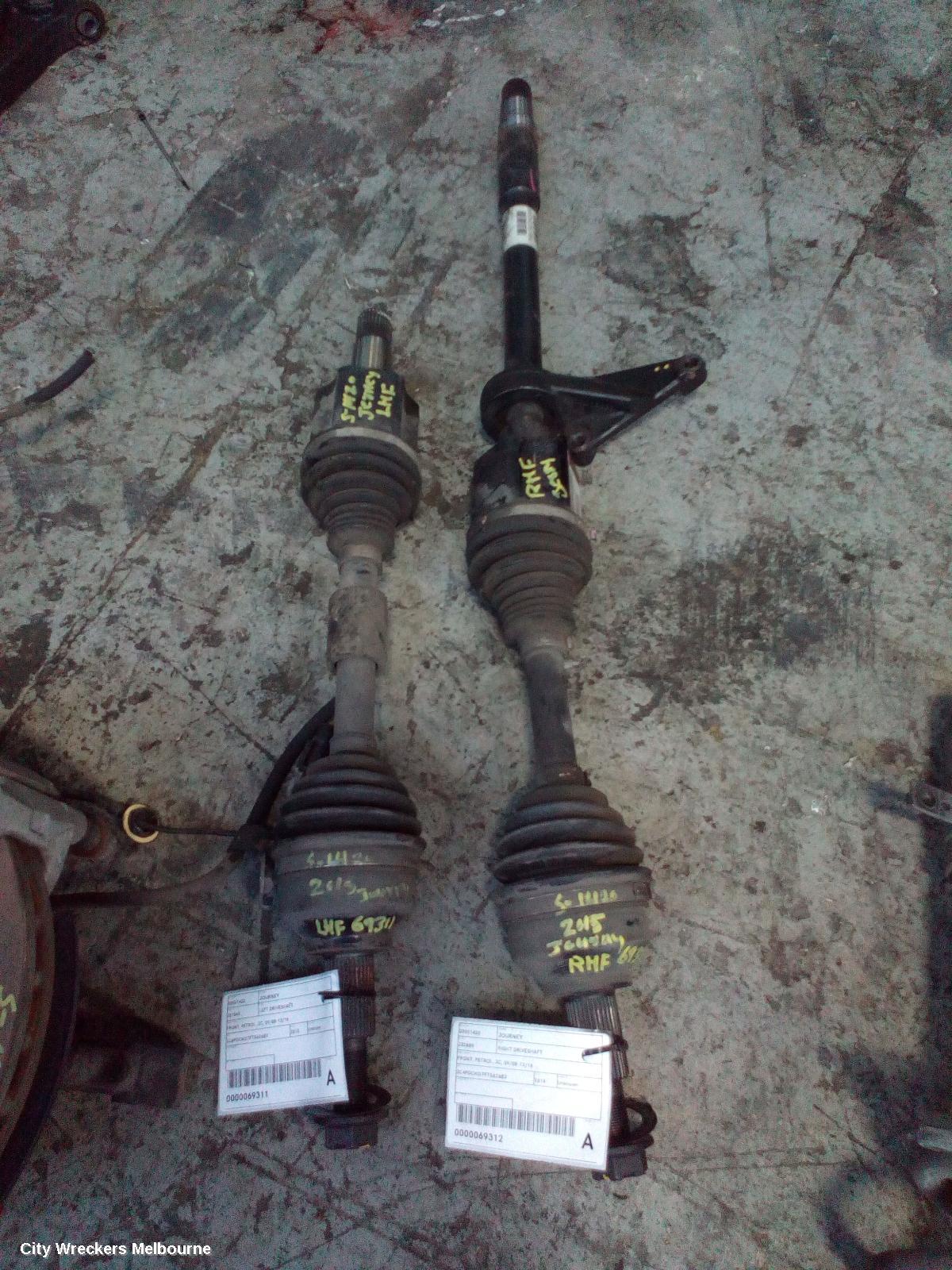 DODGE JOURNEY RIGHT DRIVESHAFT, FRONT, PETROL, JC, 09/2008 - 12/2016 - Image 3
