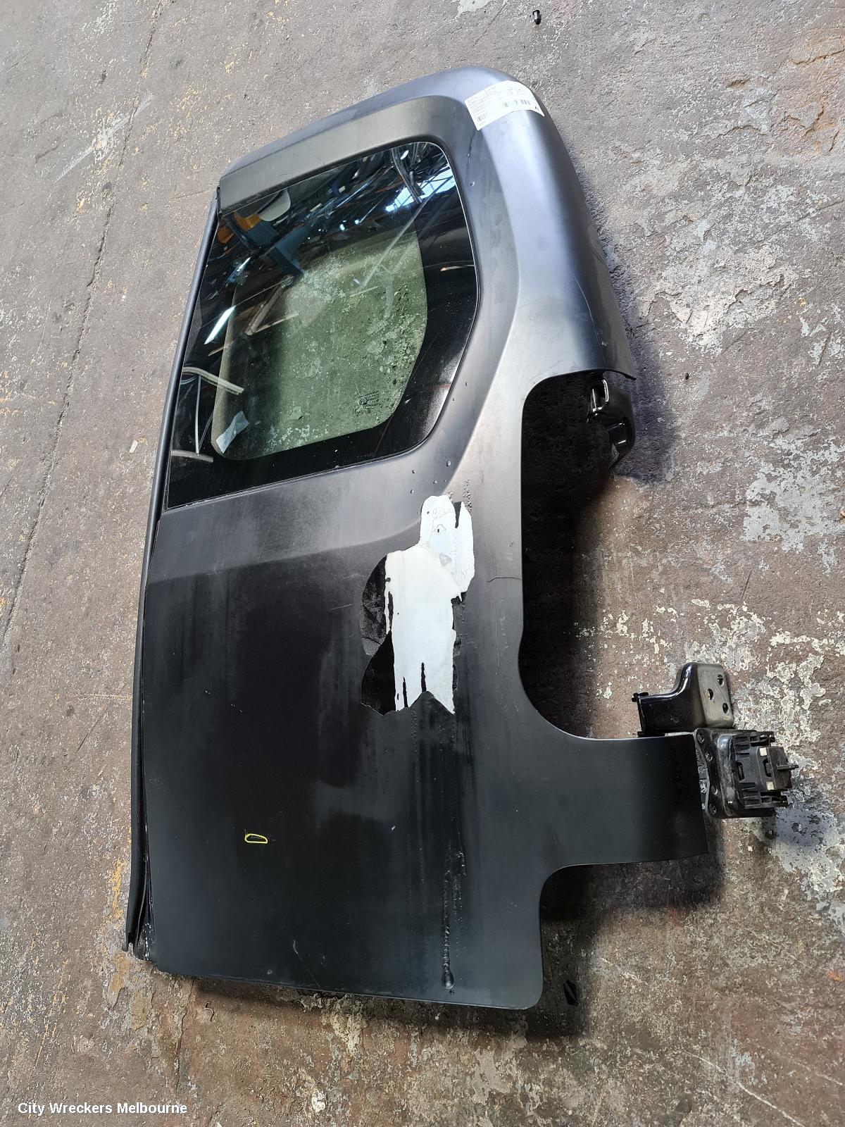 PEUGEOT PARTNER BOOTLID/TAILGATE, BARN DOOR (RH SIDE), W/ WINDOW TYPE, 09/2008 - 01/2015 - Image 2