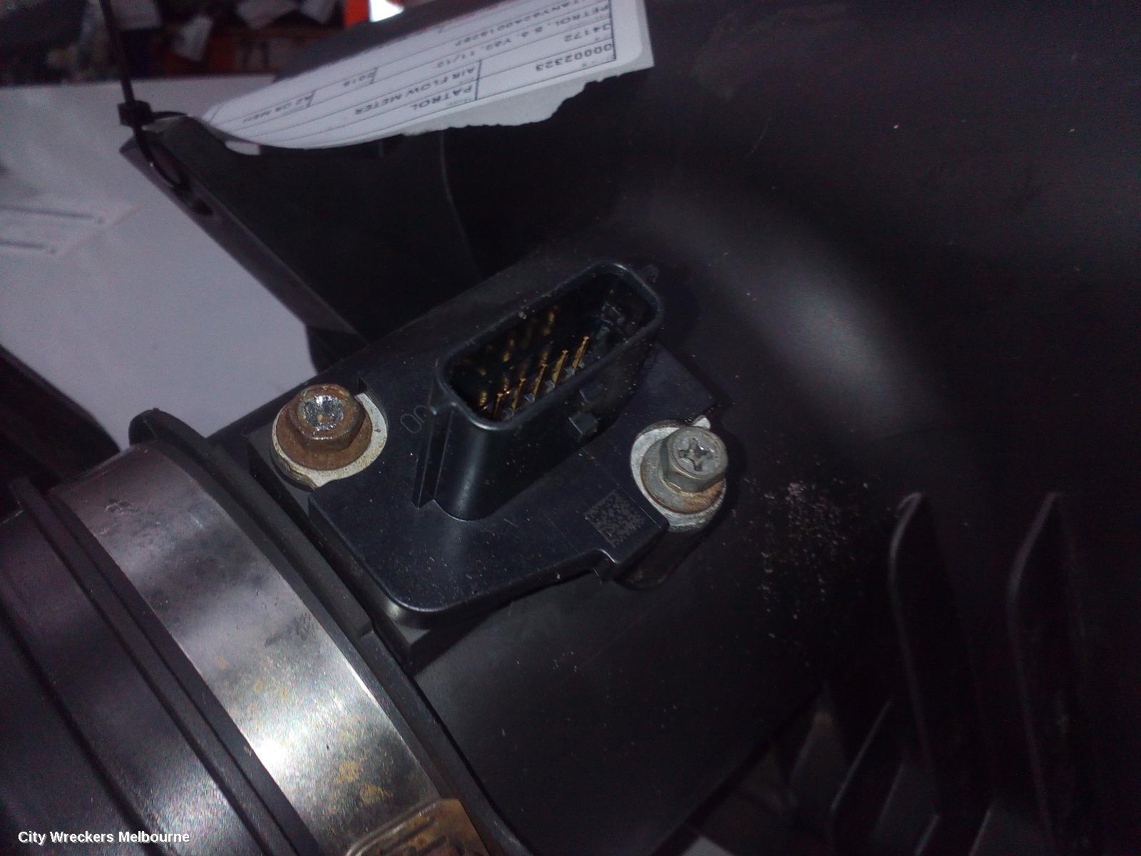 NISSAN PATROL AIR FLOW METER, PETROL, 5.6, Y62, 11/2012 ONWARDS - Image 2