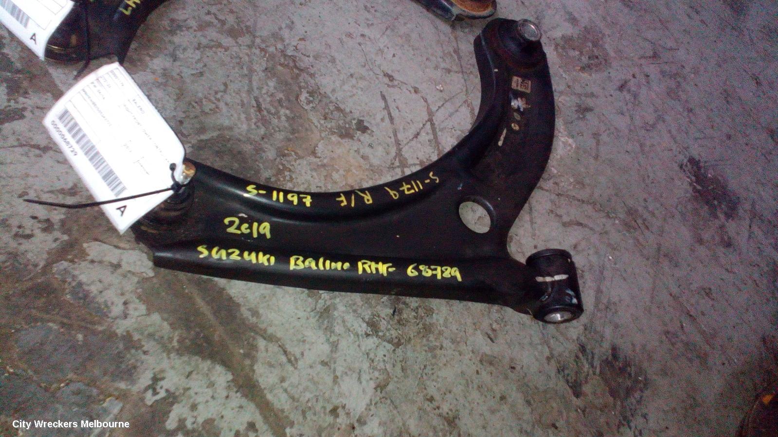 SUZUKI BALENO RIGHT FRONT LOWER CONTROL ARM, EW, 04/2016 - 12/2022 - Image 1