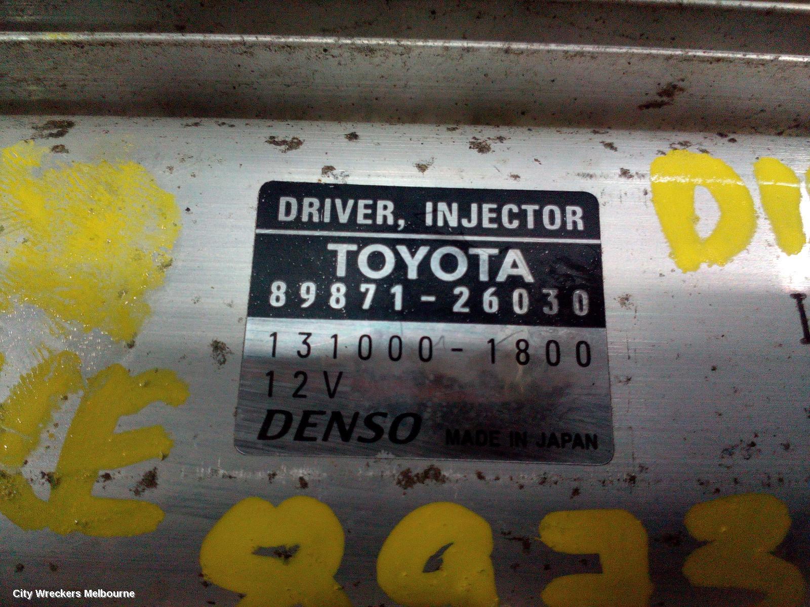 TOYOTA HIACE FUEL INJECTOR, KDH, 3.0, 1KD-FTV, 06/2016 - 04/2019 - Image 1
