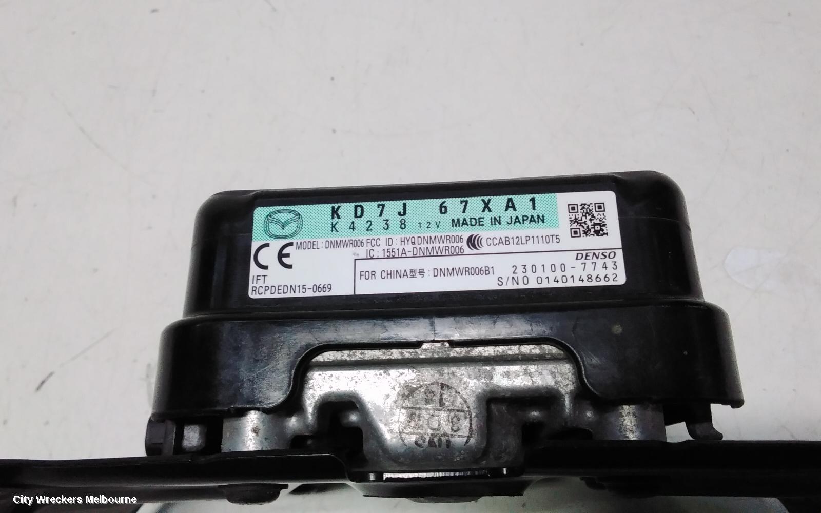 MAZDA CX8, KG, 05/2018 - 12/2023, KD7J 67XA1  // 230100-7743: 117332 - Image 3