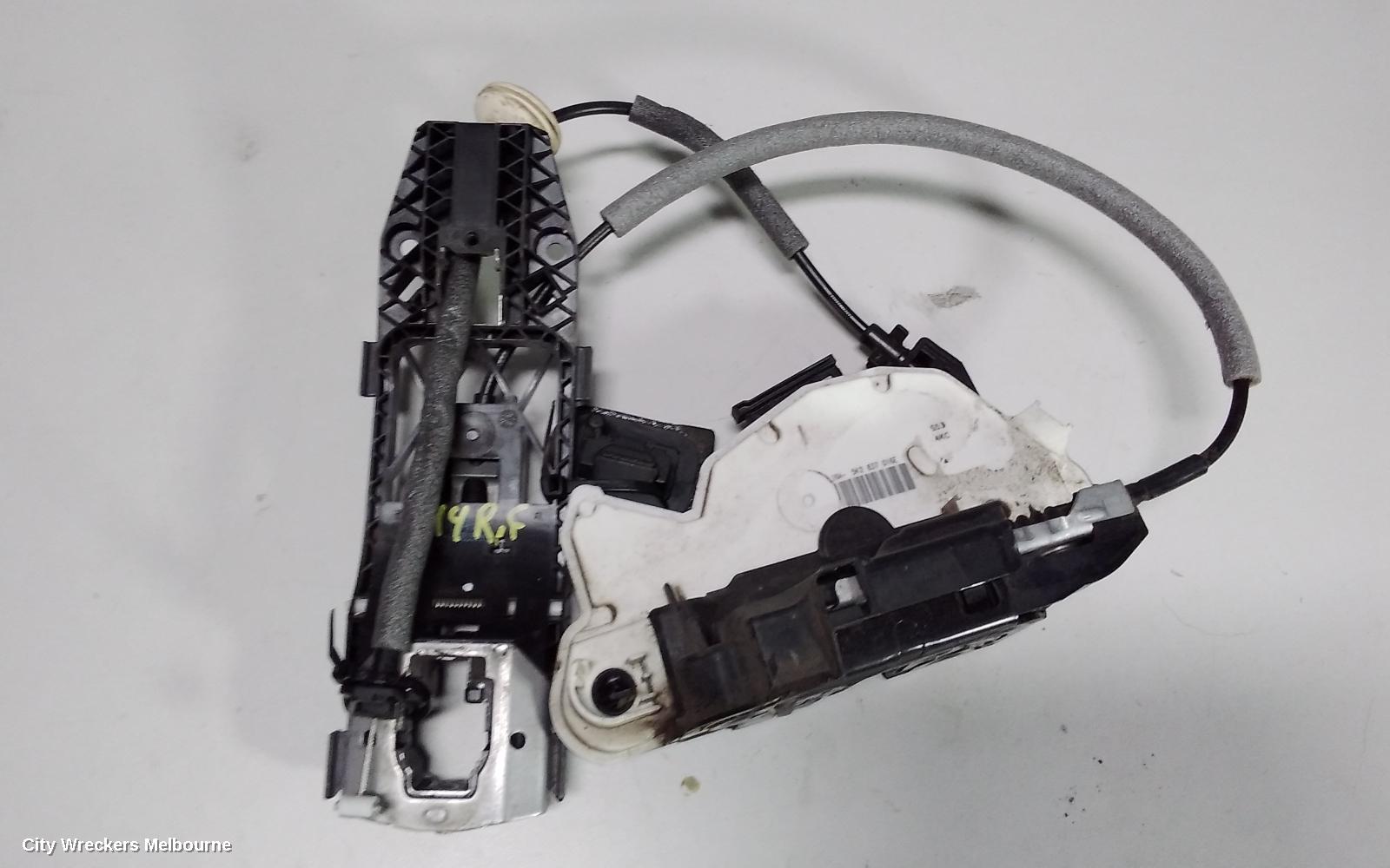 VOLKSWAGEN GOLF DOOR/BOOT/GATE LOCK, RIGHT FRONT DOOR LOCK, P/N 5K2837016E, GEN 7, 03/2013 ONWARDS - Image 1