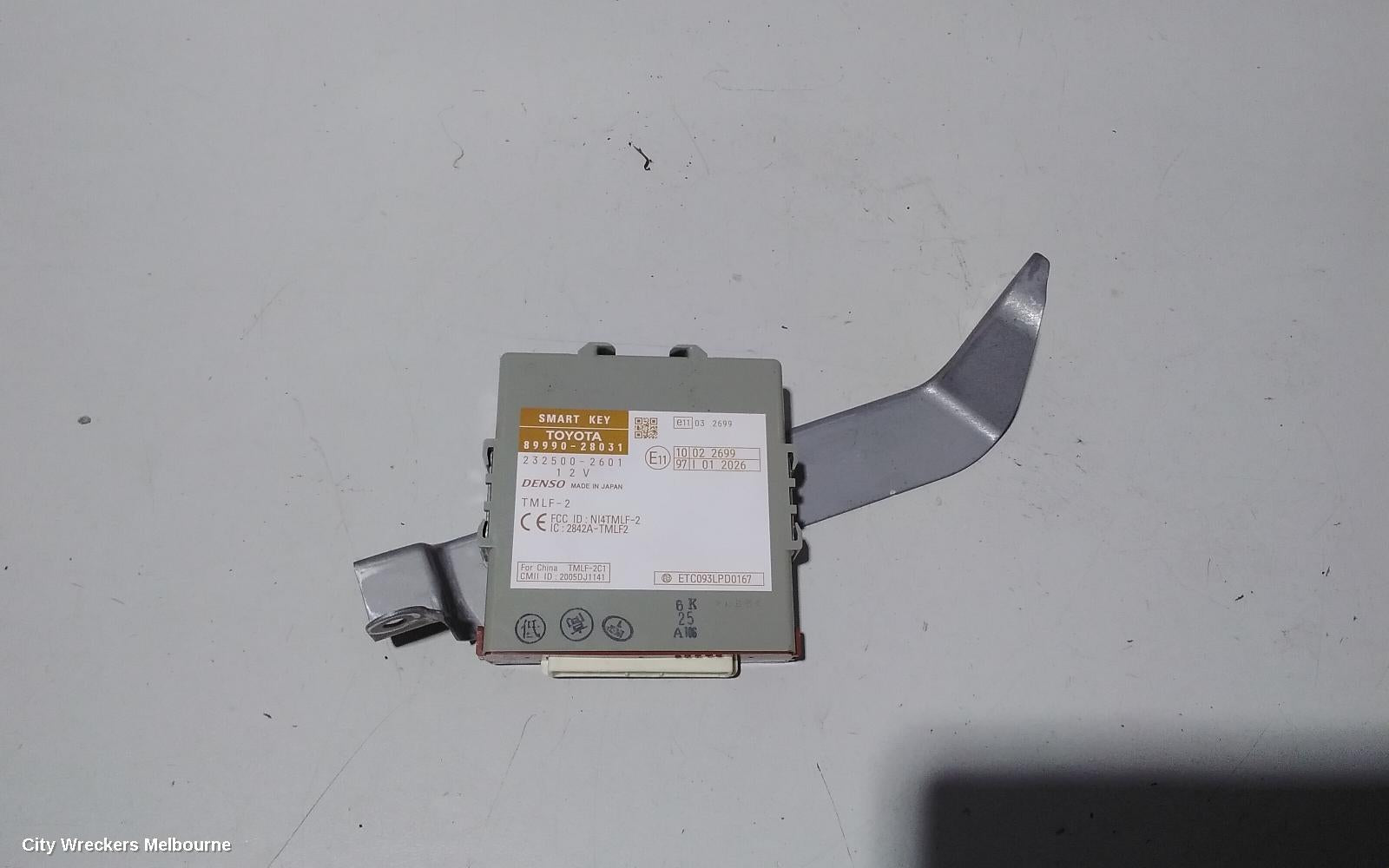TOYOTA ESTIMA, XR50, 05-19, 89990 28031COMPUTER ASSY, SMART KEY, TOYOTA, : 83332 - Image 1