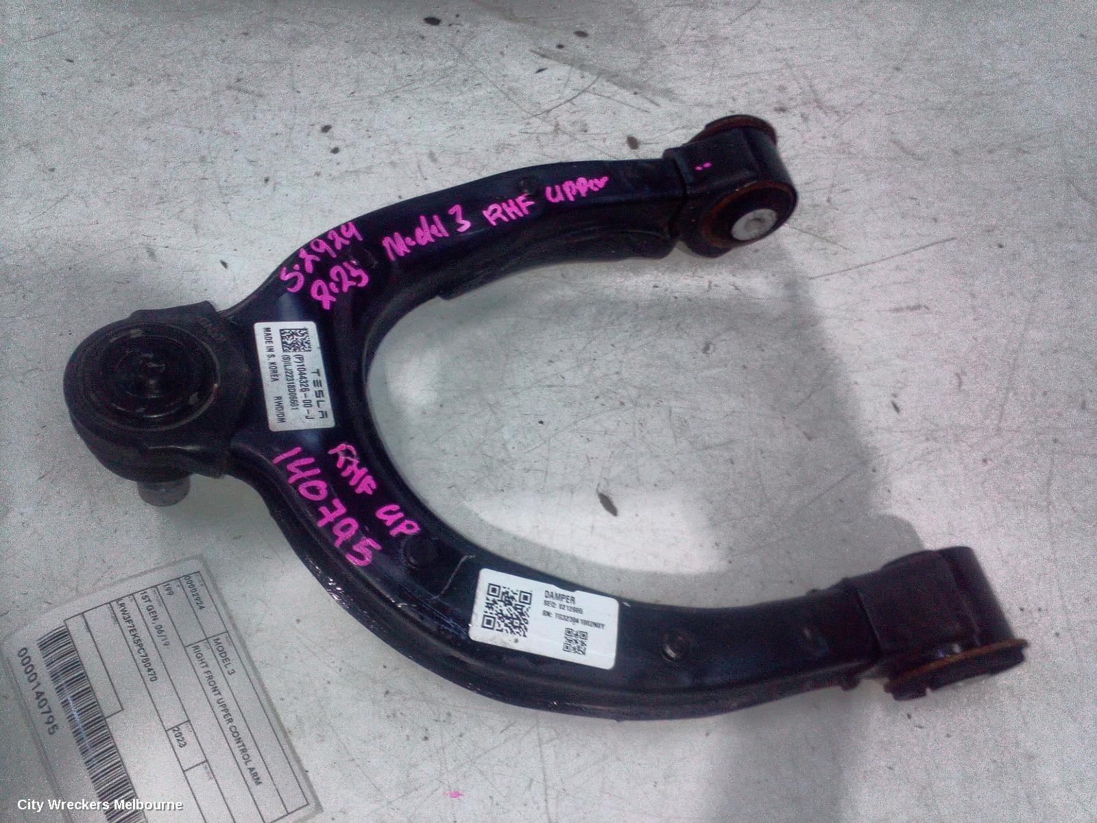 TESLA MODEL 3 RIGHT FRONT UPPER CONTROL ARM, 1ST GEN, 06/2019 ONWARDS - Image 2