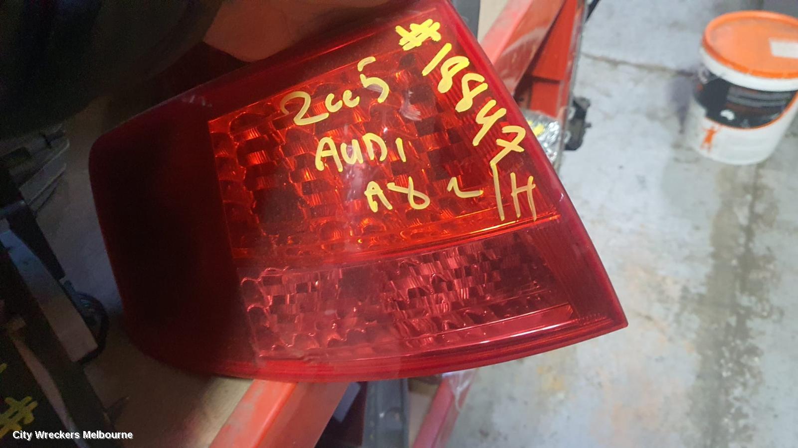 AUDI A8 LEFT TAILLIGHT, D3, 09/2003 - 10/2007 - Image 1