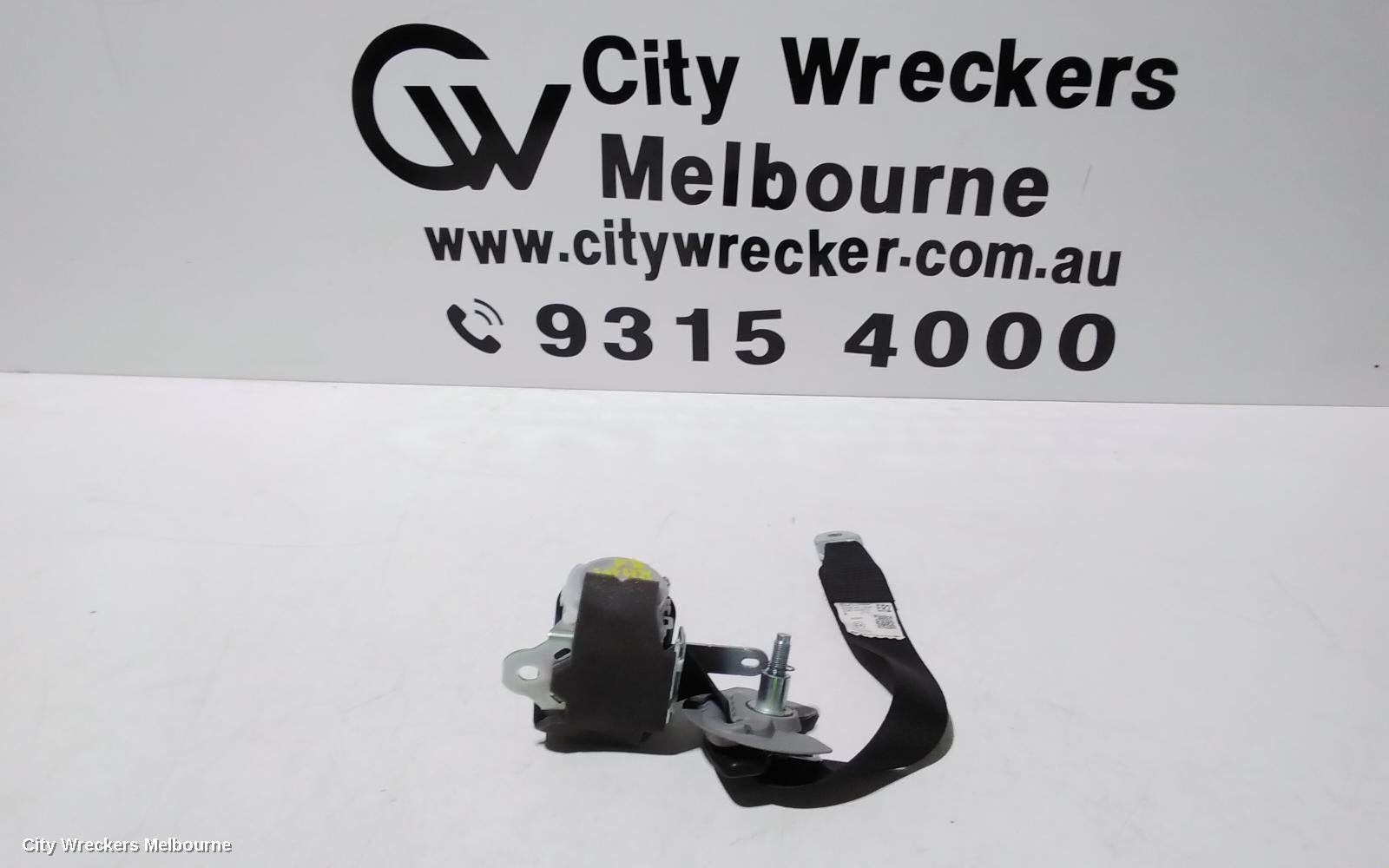 TOYOTA KLUGER SEATBELT/STALK, RH REAR 2ND ROW, SEAT BELT ONLY, GSU50-GSU55, 03/2014 - 02/2021 - Image 1