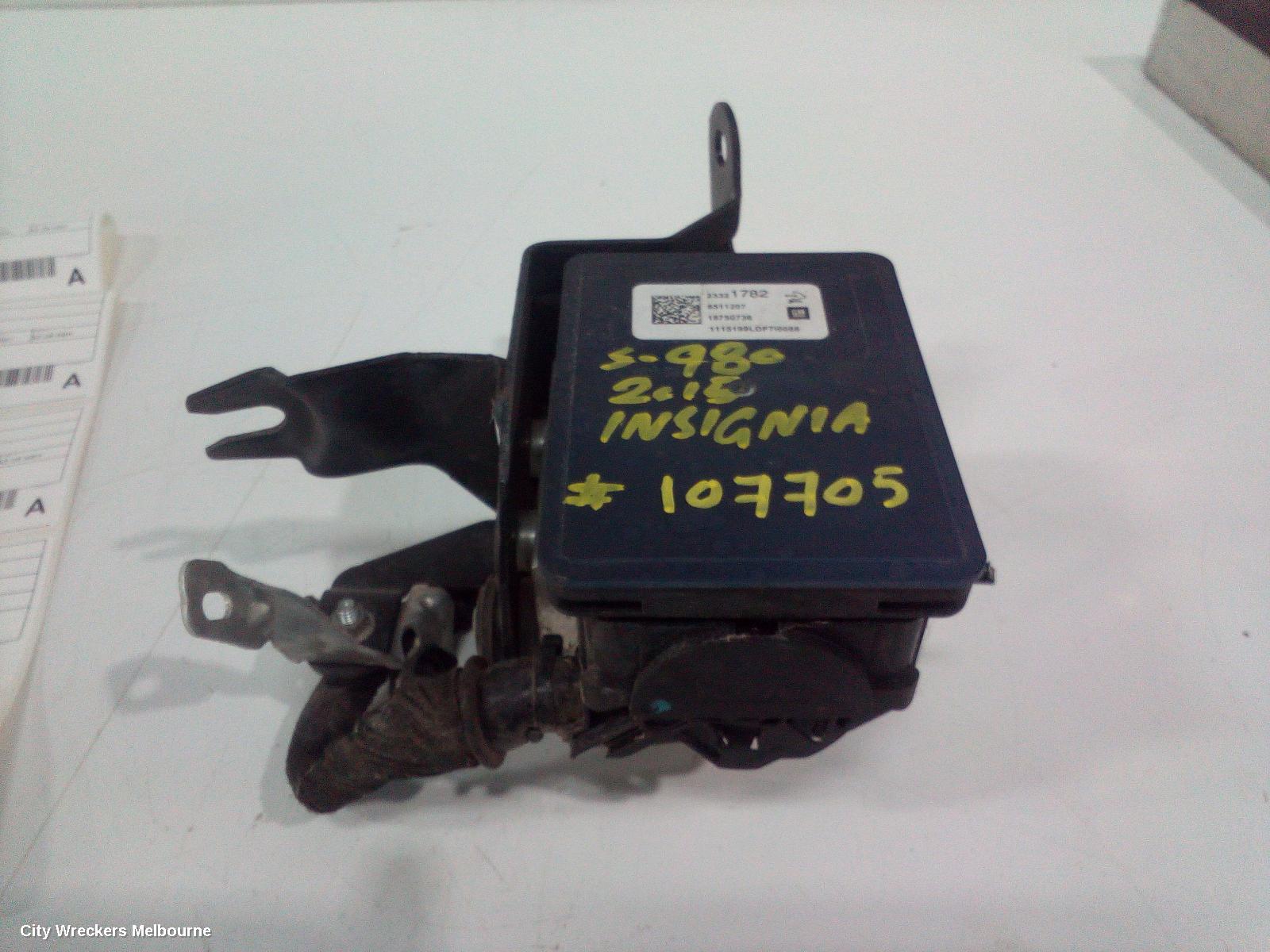 HOLDEN INSIGNIA ABS PUMP/MODULATOR, GA, 02/2015 - 01/2017 - Image 1