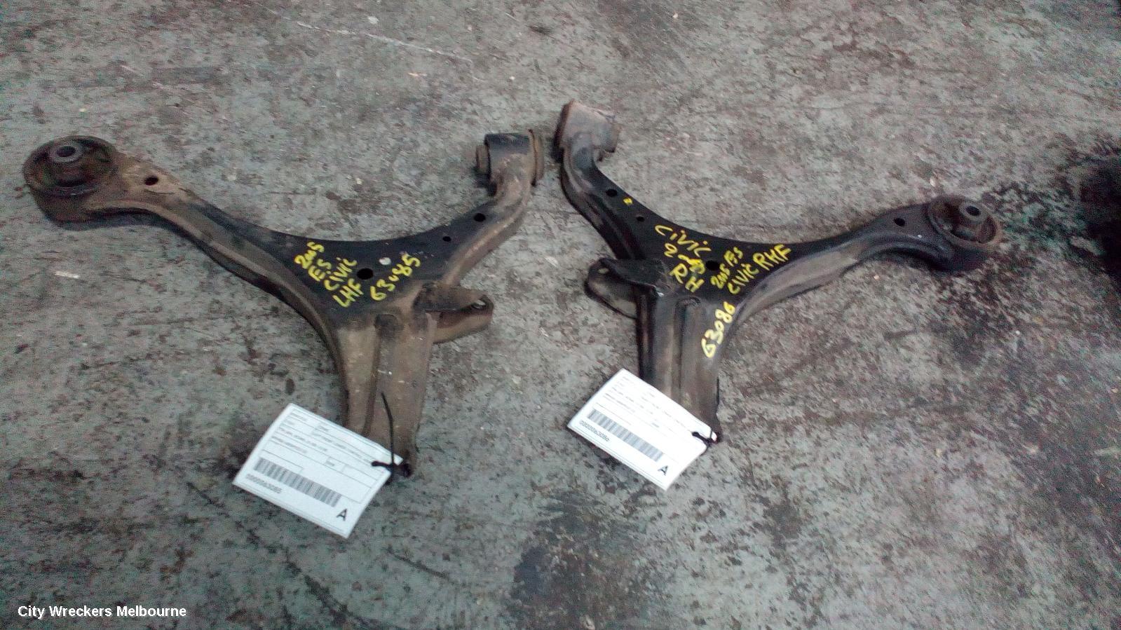 HONDA CIVIC RIGHT FRONT LOWER CONTROL ARM, 7TH GEN, SEDAN, 01/2003 - 12/2005 - Image 2