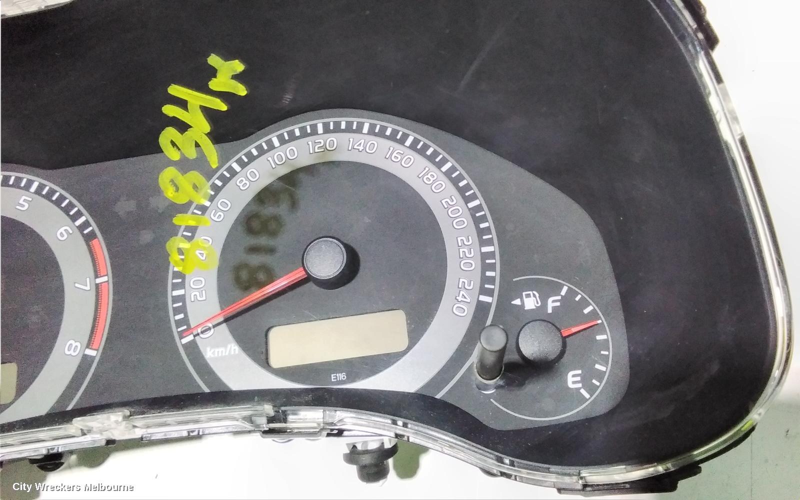TOYOTA COROLLA INSTRUMENT CLUSTER, AUTO, ZRE152/20153R, SEDAN, STANDARD TYPE, 03/2007 - 02/2010 - Image 3
