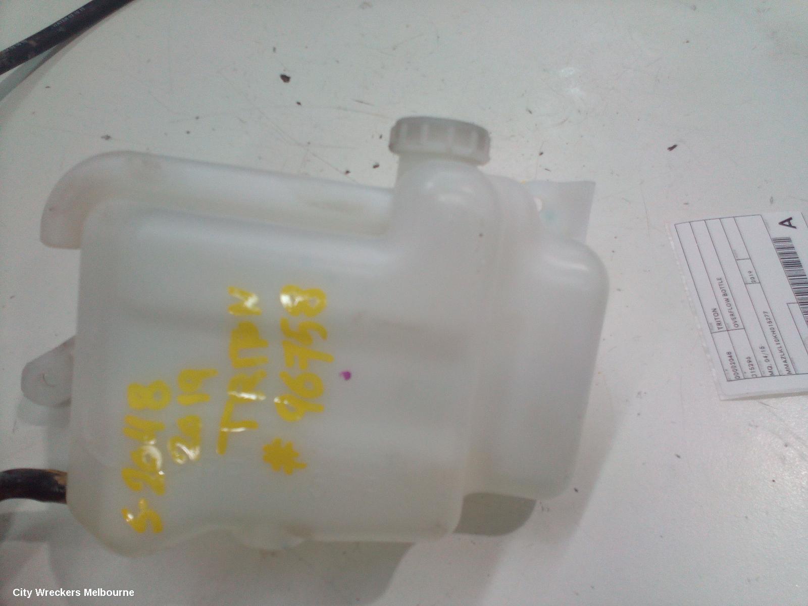 MITSUBISHI TRITON OVERFLOW BOTTLE, MQ, 04/2015 ONWARDS - Image 2