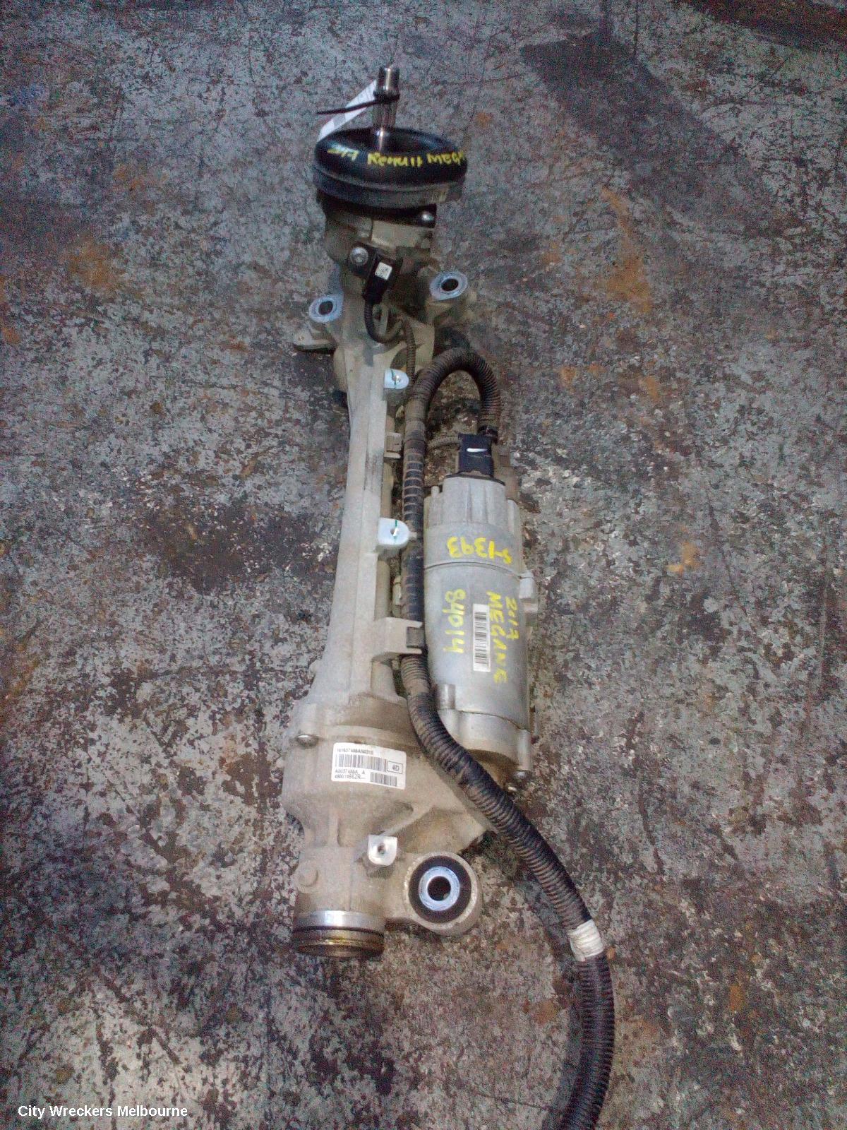 RENAULT MEGANE STEERING BOX/RACK, PETROL, 1.6, M5M, TURBO, BFB/KFB, 06/2016 - 02/2020 - Image 3