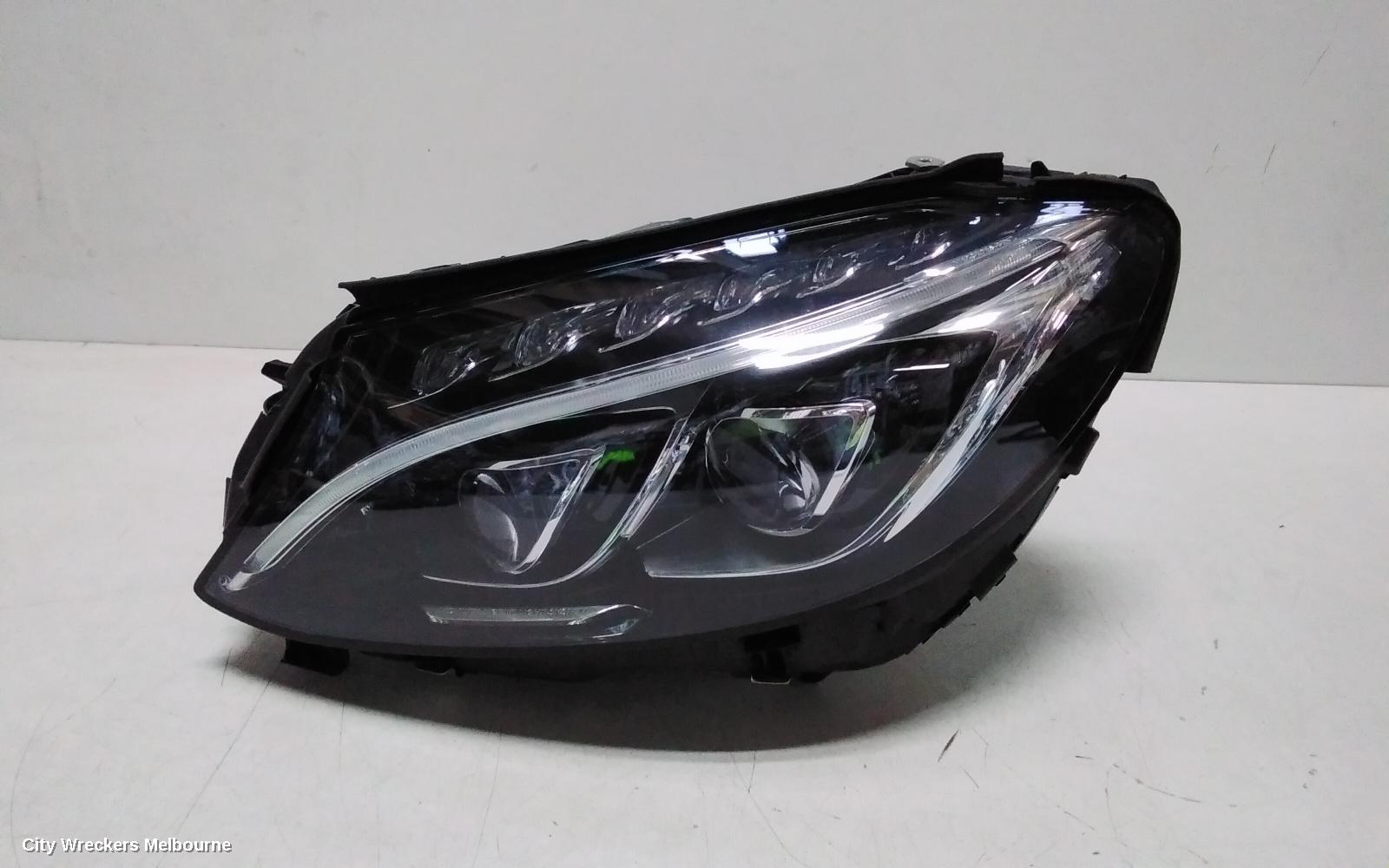 MERCEDES C CLASS LEFT HEADLAMP, W205/S205, LED TYPE, ADAPTIVE, DUAL PROJECTOR, 08/2014 - 07/2018 - Image 2