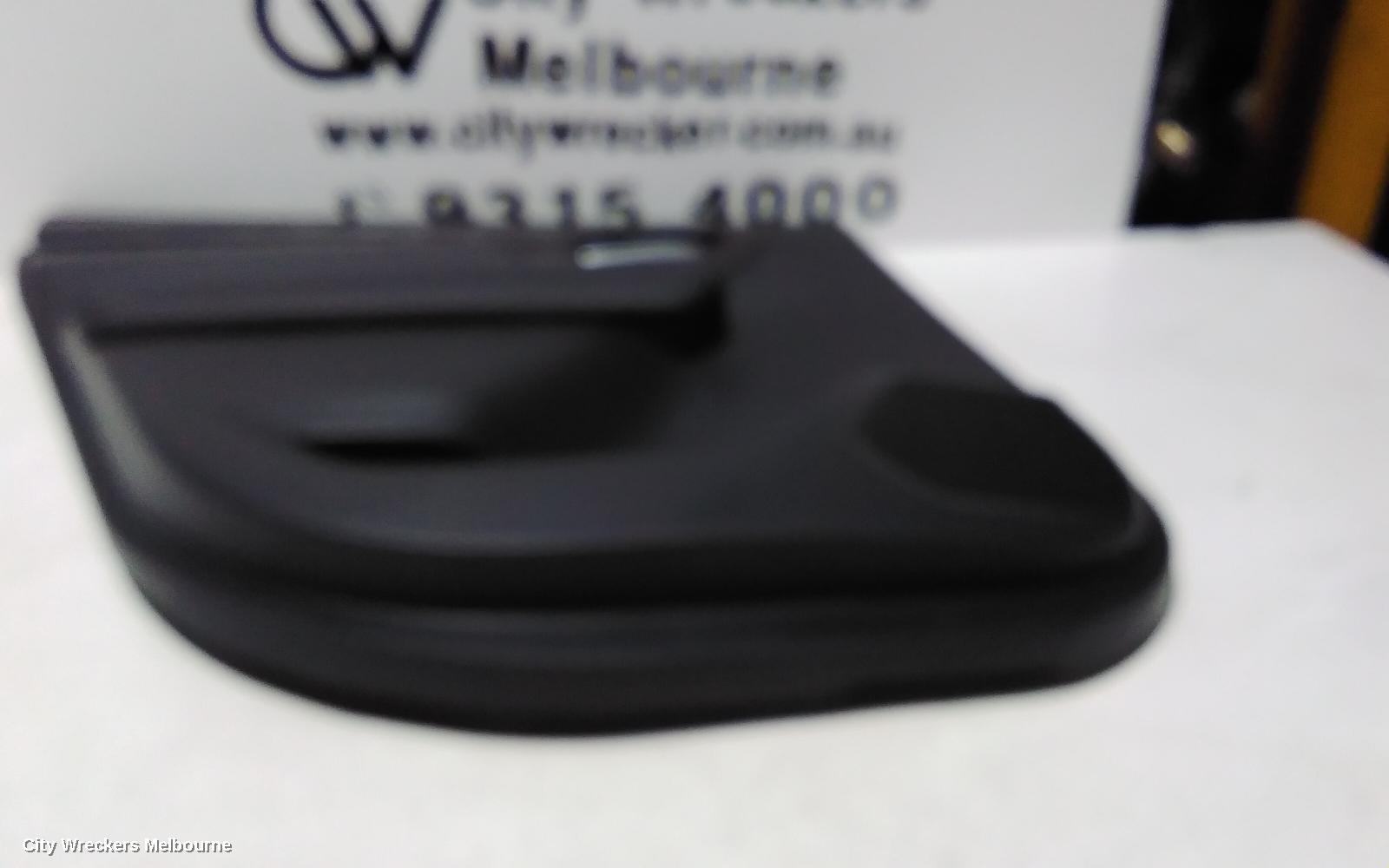 TOYOTA KLUGER DOOR TRIM, LH REAR, AXUH78/GSU70/GSU75, GRANDE, LEATHER, BLACK, 03/2021 ONWARDS - Image 1
