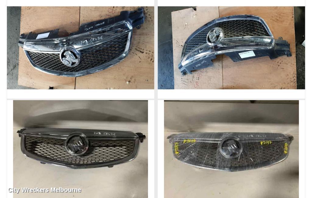 HOLDEN RODEO GRILLE, RADIATOR GRILLE, RA, CHROME, 03/2003 - 10/2006 - Image 1