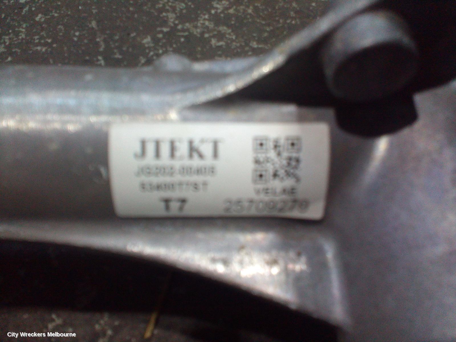 HONDA HRV STEERING BOX/RACK, RU, 12/2014 - 10/2021 - Image 1