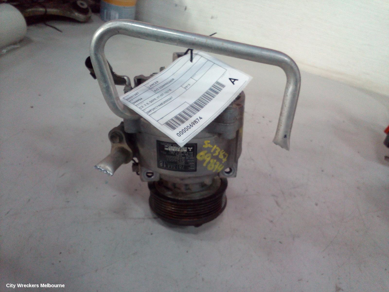MITSUBISHI LANCER A/C COMPRESSOR, CJ, 2.0, QS90, 07/2007 - 10/2015 - Image 2
