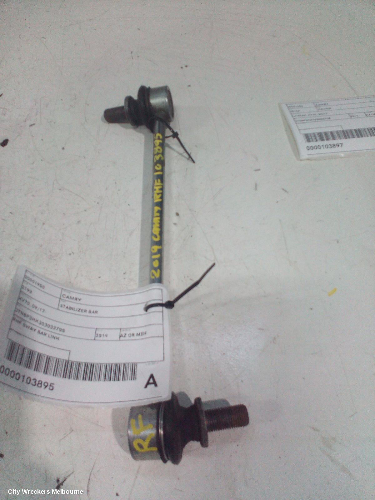 TOYOTA CAMRY STABILISER BAR, XV70, 09/2017 - 05/2024 - Image 2
