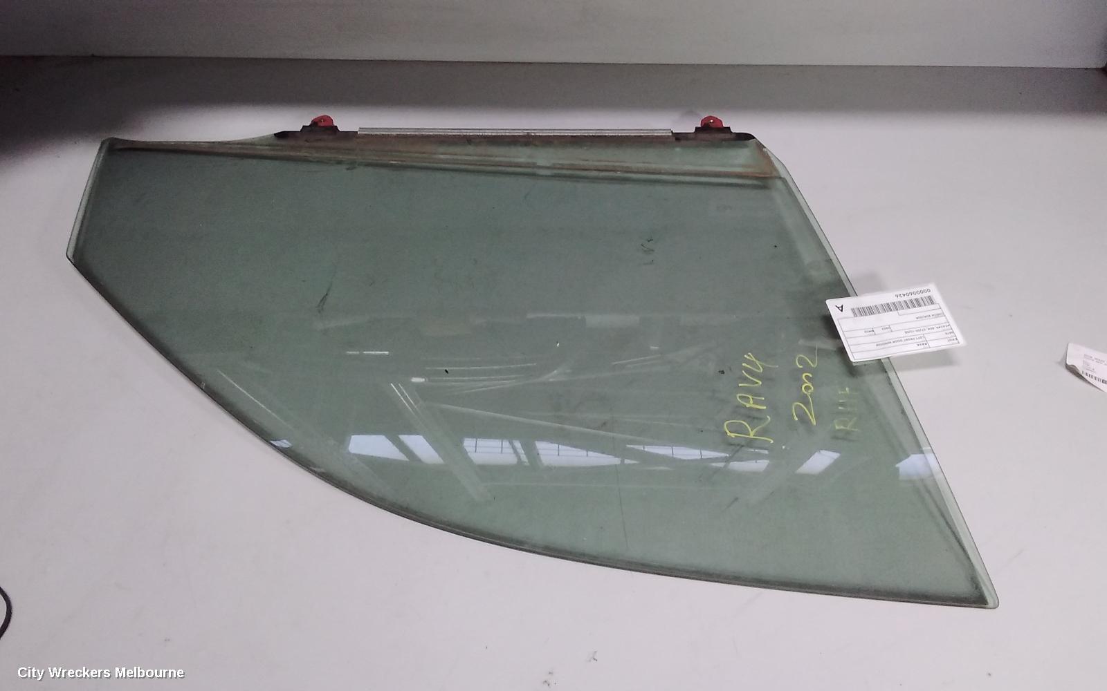 TOYOTA RAV4 LEFT FRONT DOOR WINDOW, ACA2#R, 5DR, 07/2000 - 10/2005 - Image 1