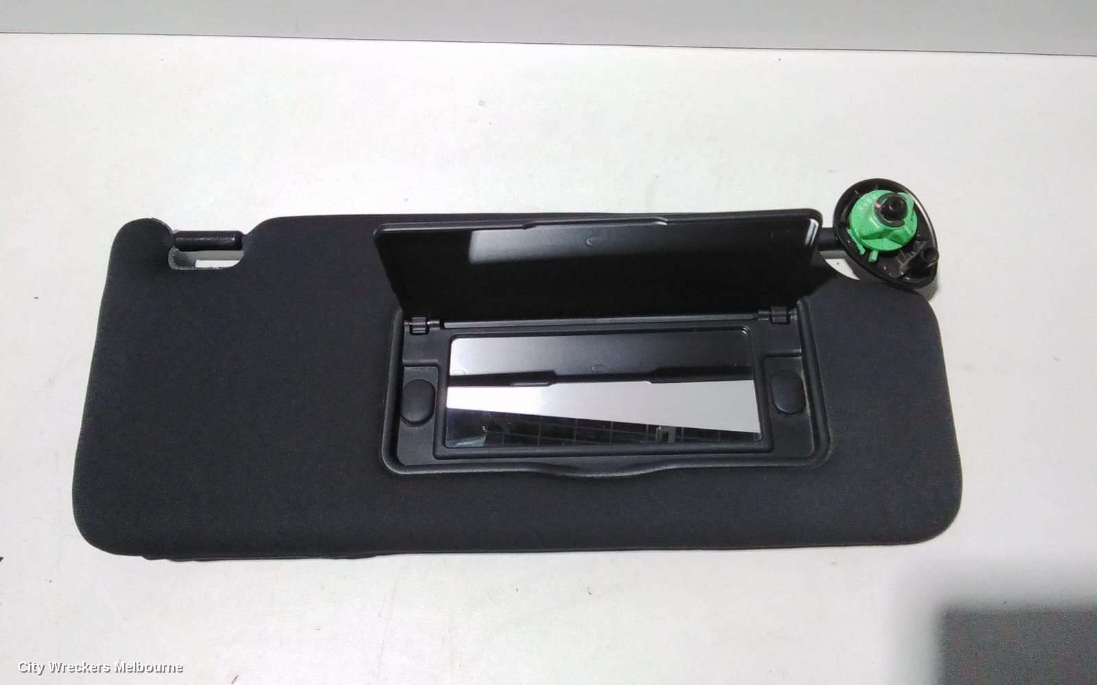 HONDA CIVIC SUNVISOR, 10TH GEN, RH SIDE, BLACK, CLOTH, 05/2016 - 08/2021 - Image 2