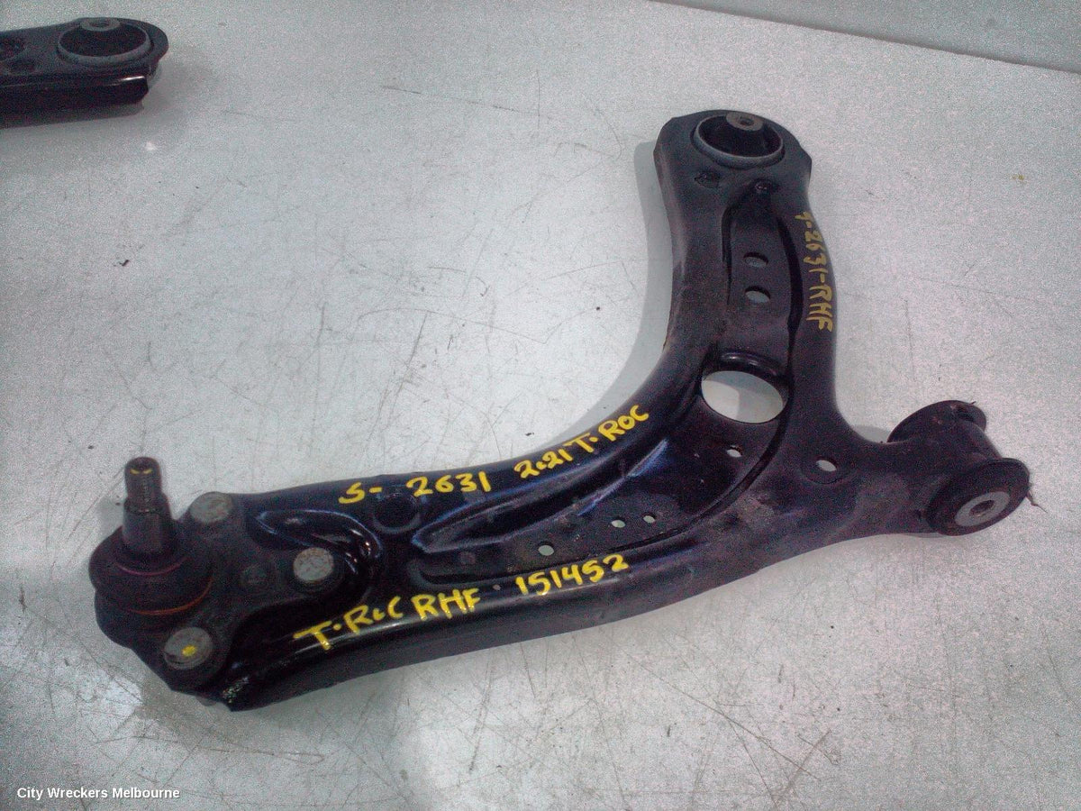 VOLKSWAGEN T-ROC RIGHT FRONT LOWER CONTROL ARM, A1, 03/2020 - 12/2025 - Image 2