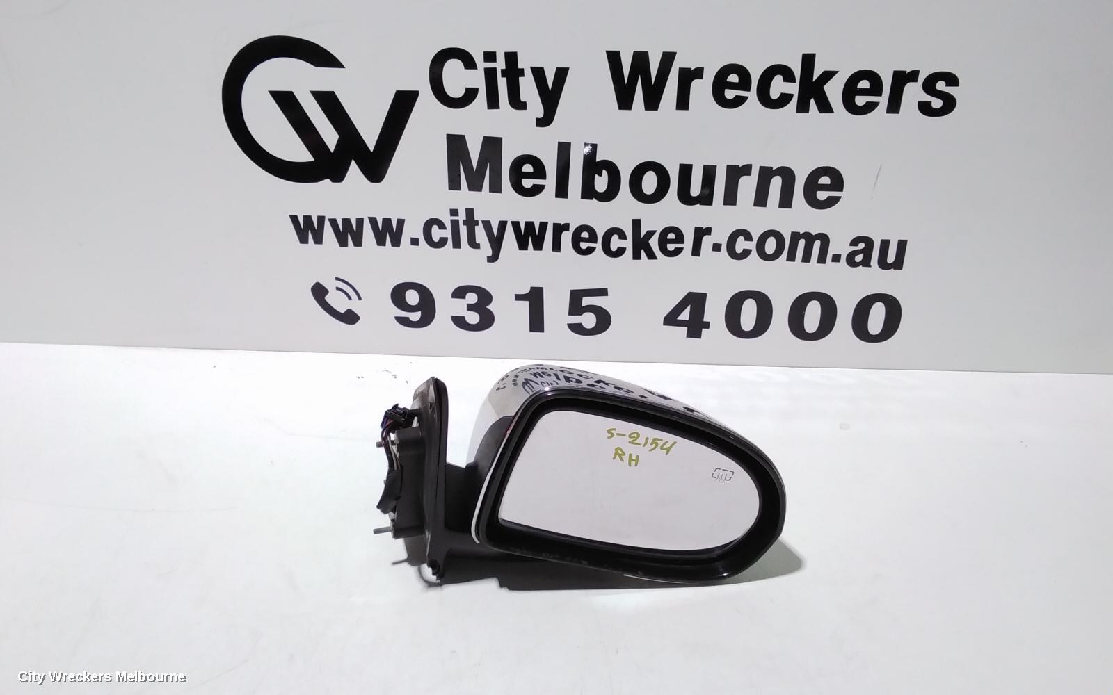 JEEP COMPASS RIGHT DOOR MIRROR, MK, POWER, BLACK, 03/2007 - 03/2010 - Image 2