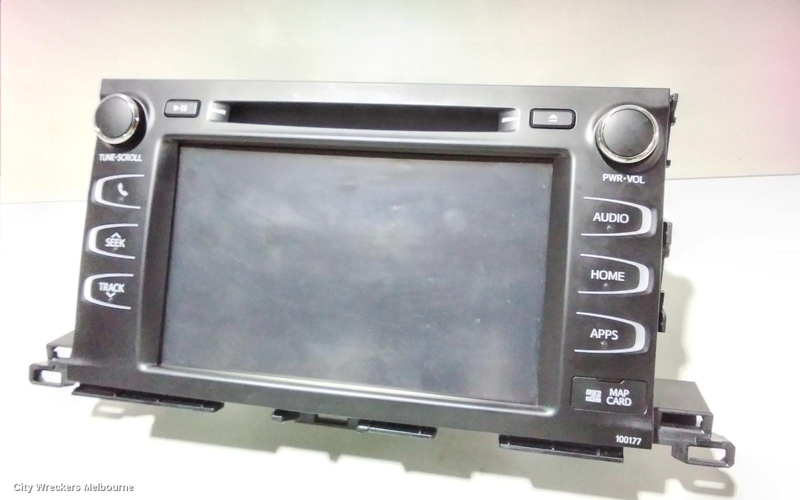 TOYOTA KLUGER RADIO/CD/DVD/SAT/TV, SAT NAV HEAD UNIT, GSU50/GSU55, 03/2014 - 02/2021 - Image 2