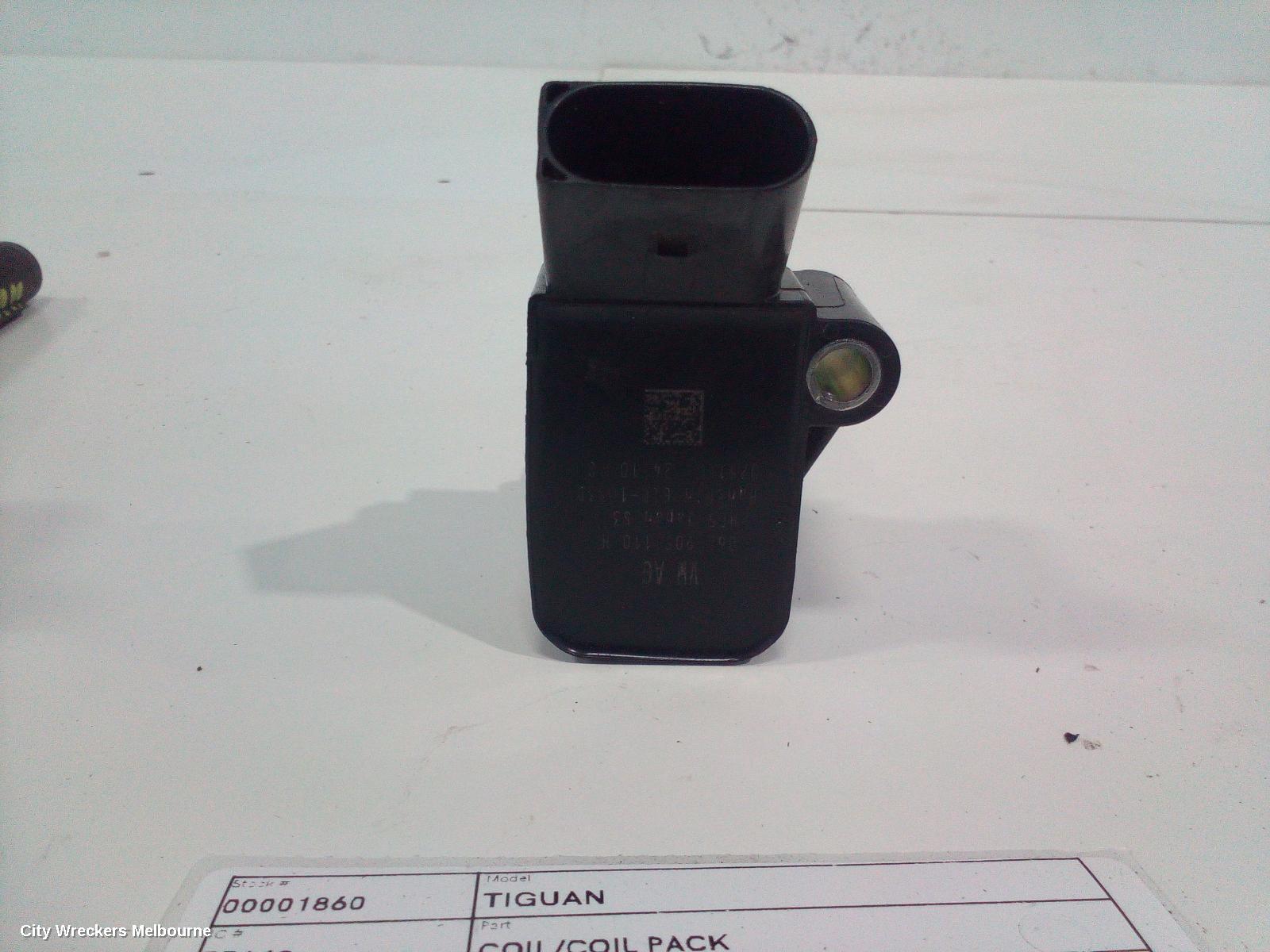 VOLKSWAGEN TIGUAN COIL/COIL PACK, 2.0, PETROL, CZPA/DGVA/CXDA CODE, 5NA, 06/2016 ONWARDS - Image 2