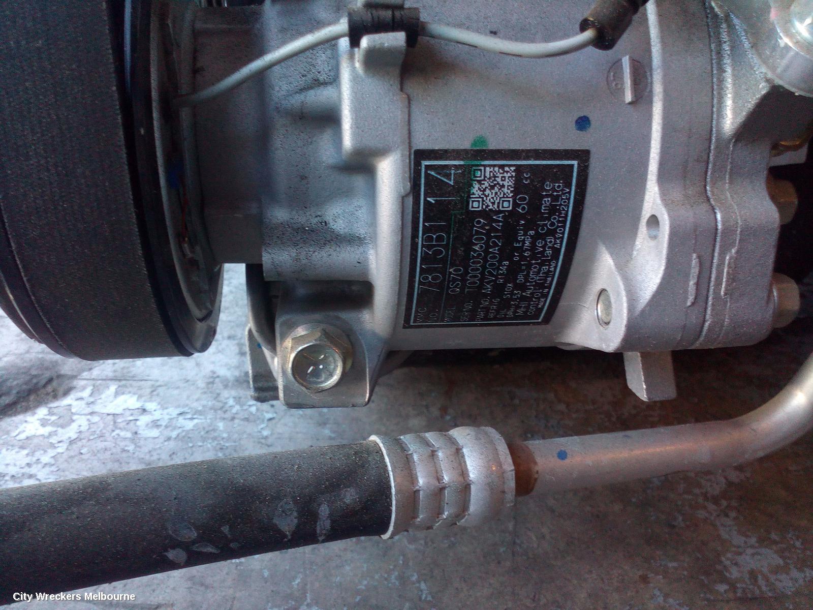MITSUBISHI ASX A/C COMPRESSOR, XB-XD, 2.0/2.4, PETROL, QS70 TYPE, 07/2012 ONWARDS - Image 1