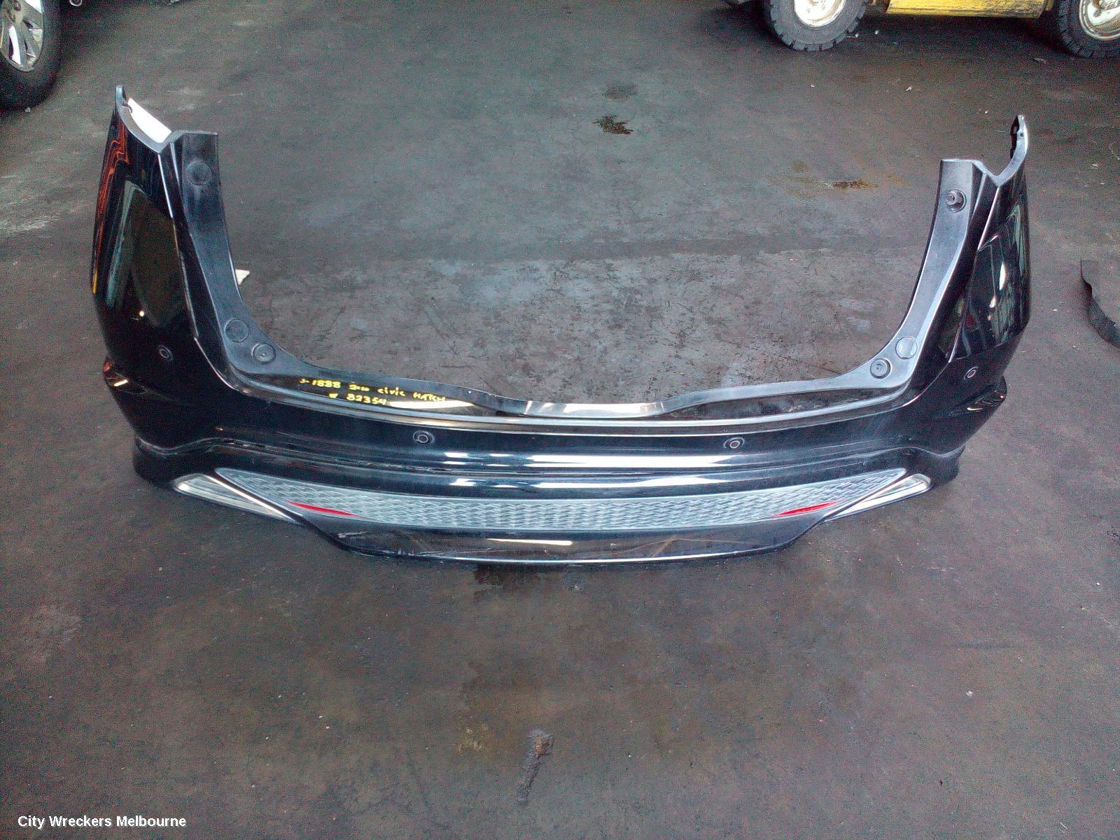 HONDA CIVIC REAR BUMPER, 8TH GEN, 5DR HATCH, BUMPER BAR, 03/2009 - 12/2011 - Image 2