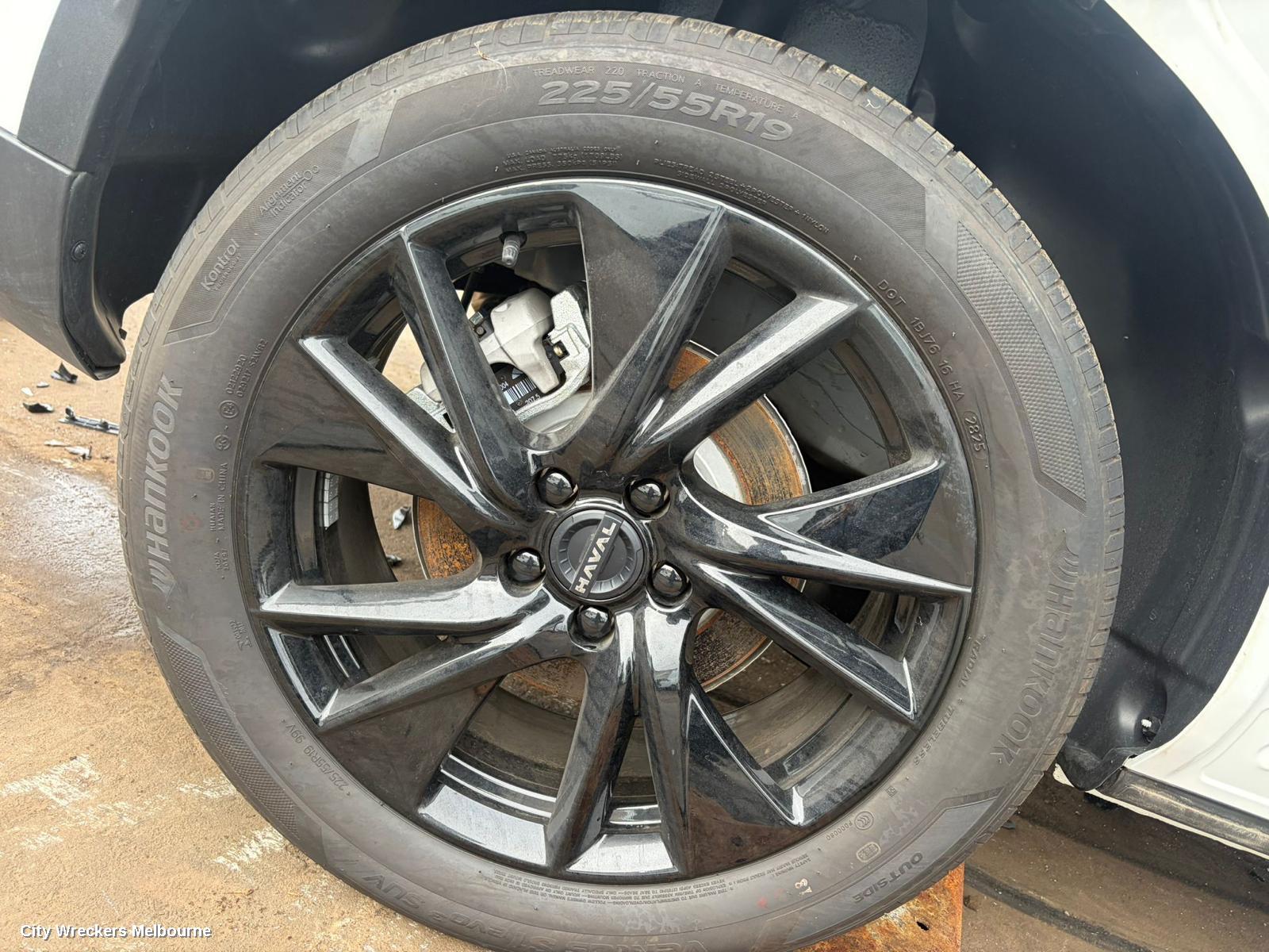 HAVAL H6 WHEEL MAG, B01, FACTORY, 19X7IN, 5 V SPOKE, BLACK, 10/2024 ONWARDS - Image 1