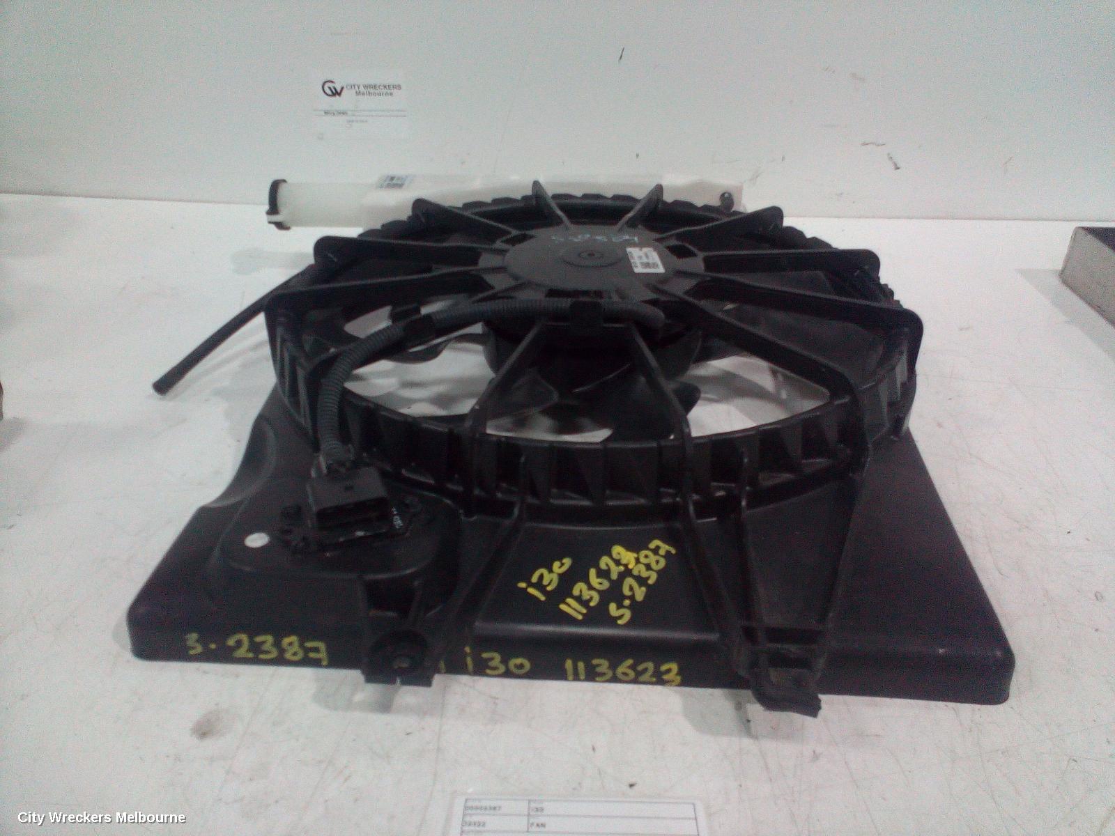 HYUNDAI I30 FAN, RADIATOR FAN ASSY, 2.0, G4NC, PETROL, PD, HATCH (S. KOREA VIN KMHH), 03/2017 ONWARDS - Image 2