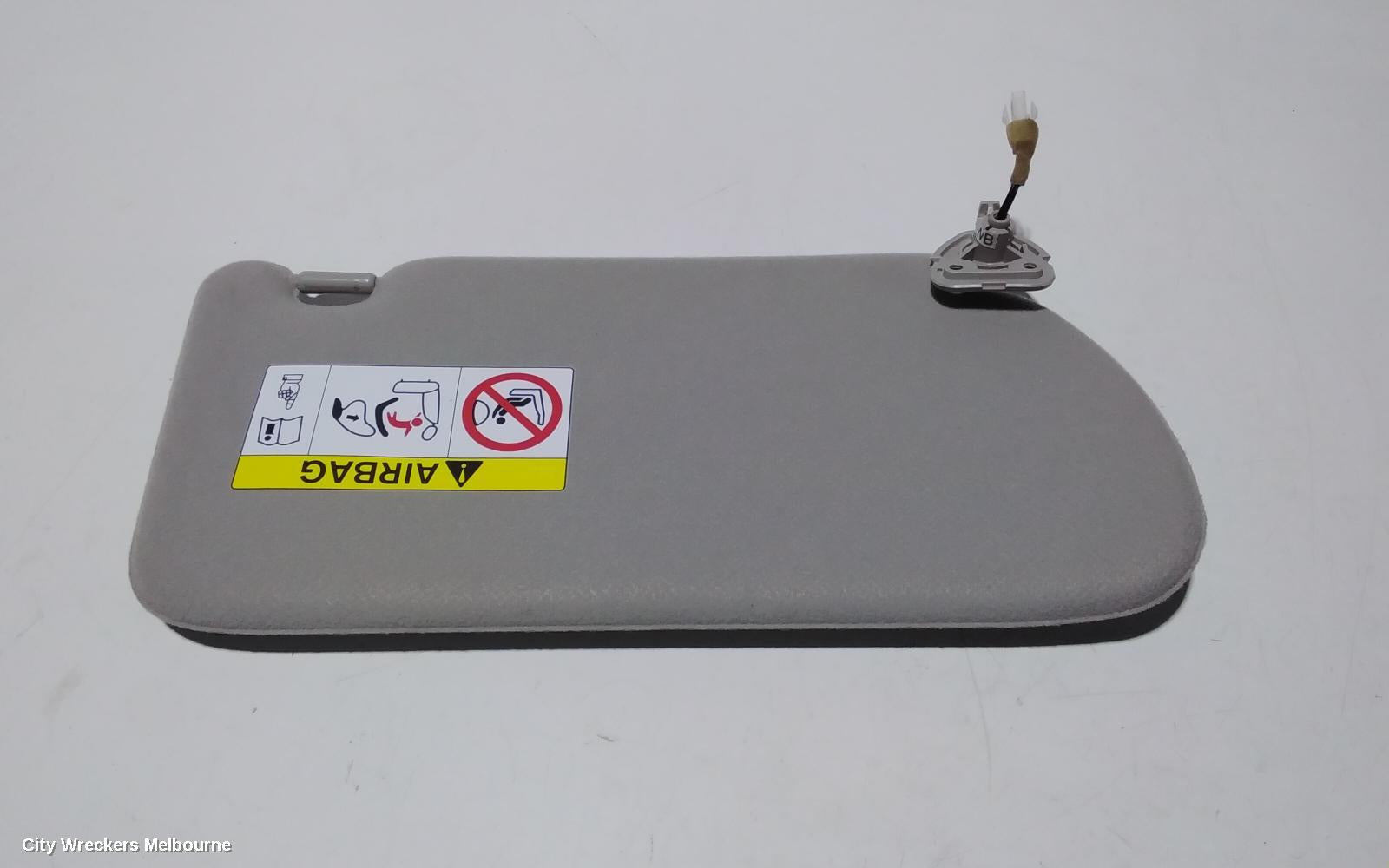 NISSAN NAVARA SUNVISOR, NP300, LH SIDE, CLOTH, BEIGE, W/ MIRROR & COURTESY LIGHT TYPE, 04/2015 ONWARDS - Image 3