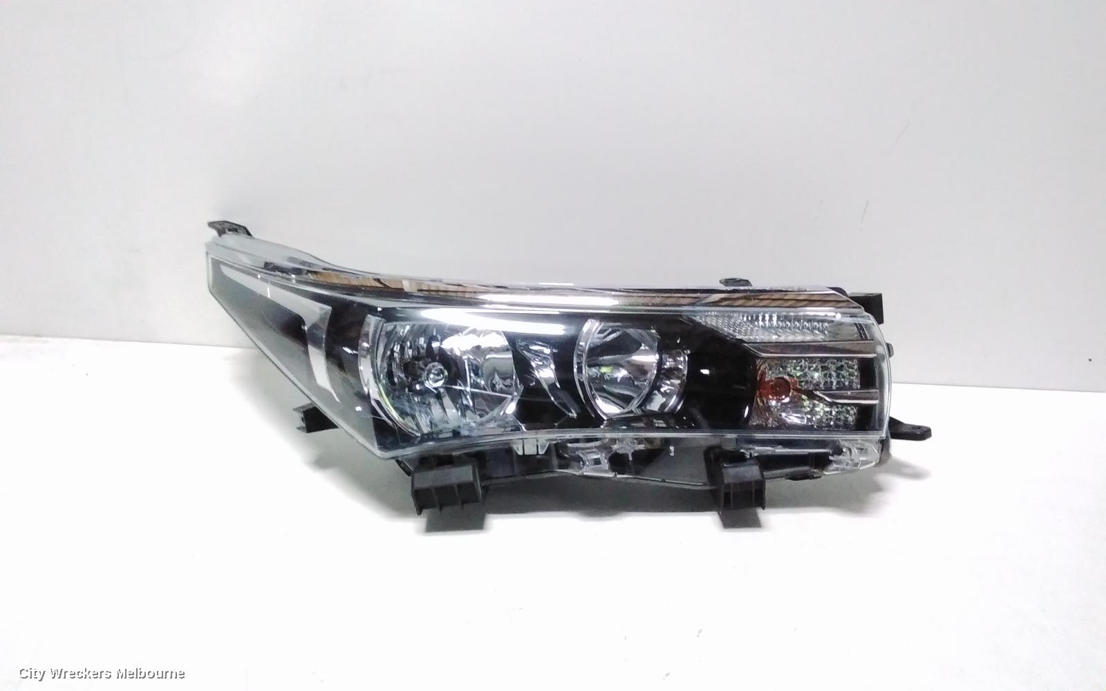 TOYOTA COROLLA RIGHT HEADLAMP, ZRE172R, SEDAN, ASCENT/SX, HALOGEN TYPE, 12/2013 - 10/2016 - Image 1