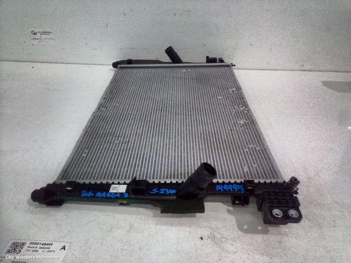 MAZDA 3 RADIATOR, AUTO, 2.0, PETROL, E- SKYACTIV X, BP, 03/2019 ONWARDS - Image 1