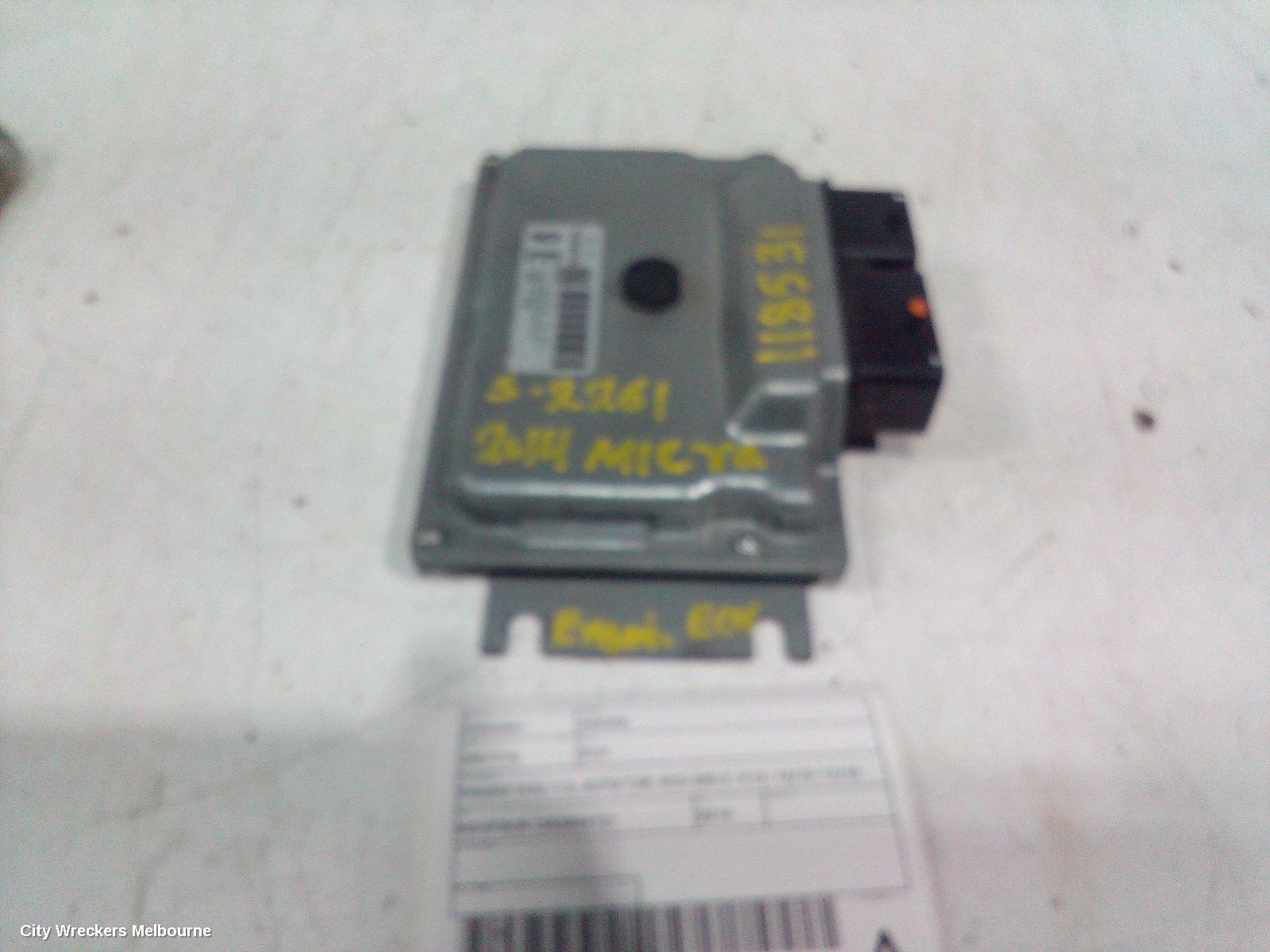 NISSAN MICRA ECU, ENGINE ECU, 1.2, AUTO T/M, ECU ONLY, K13, 10/2010 - 12/2016 - Image 1