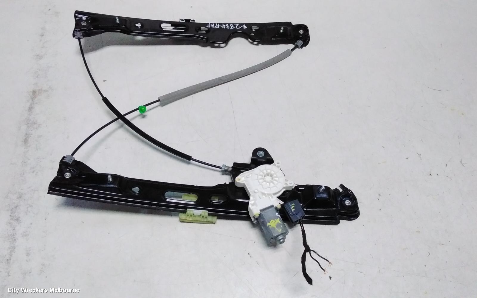 FORD RANGER RIGHT FRONT WINDOW REG/MOTOR, REG ASSY (REG AND MOTOR), RA, 05/2022 ONWARDS - Image 1