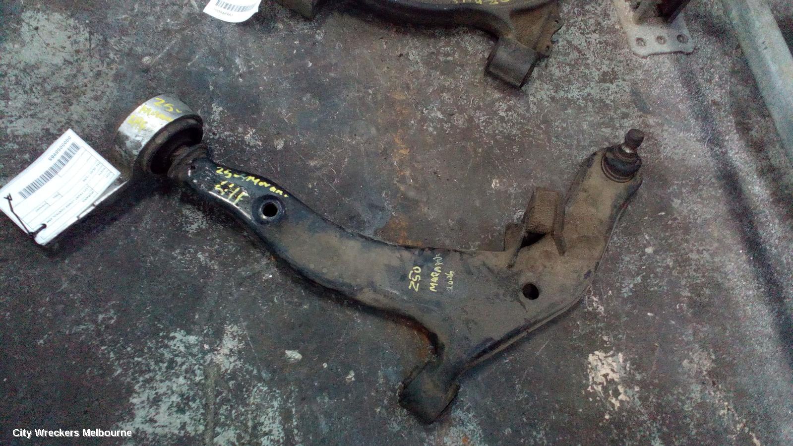 NISSAN MURANO LEFT FRONT LOWER CONTROL ARM, Z50, 05/2002 - 12/2008 - Image 1