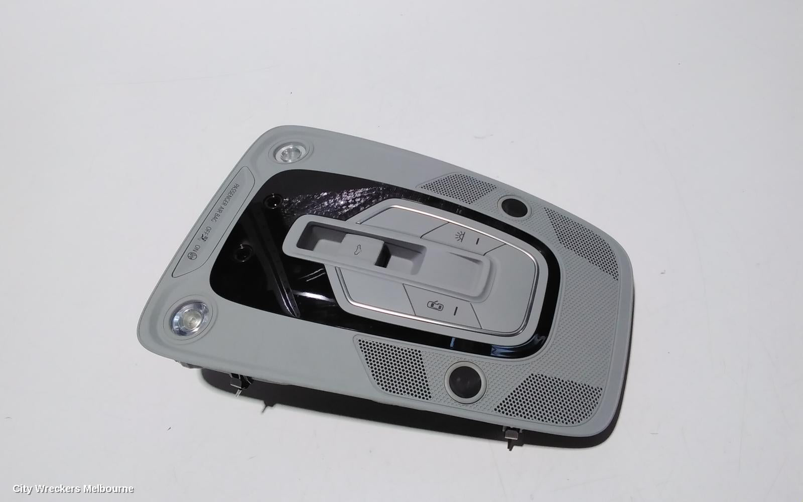 AUDI A4 COURTESY LIGHT, FRONT (CENTRE), NON SUNROOF CONTROLS TYPE, GREY, B9 8W, 10/2015 ONWARDS - Image 2