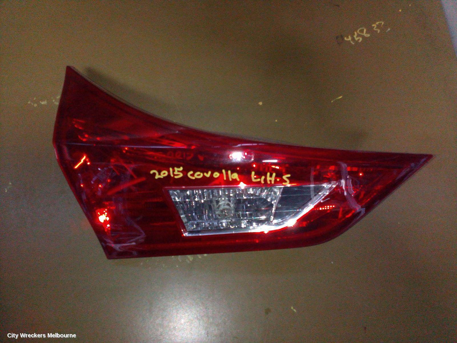 TOYOTA COROLLA REAR GARNISH, TAILGATE LAMP (LH SIDE), ZRE182R, HATCH, 10/2012 - 03/2015 - Image 2