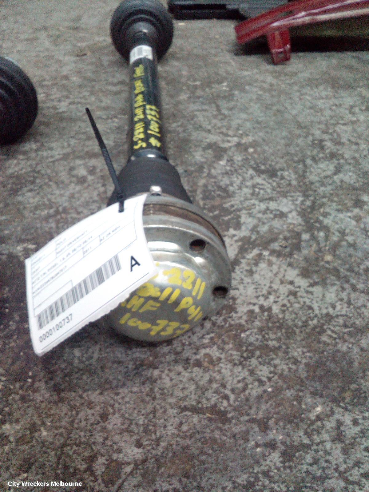 VOLKSWAGEN POLO RIGHT DRIVESHAFT, AUTO T/M, DIESEL, 1.6, 6R, 05/2010 - 05/2014 - Image 3