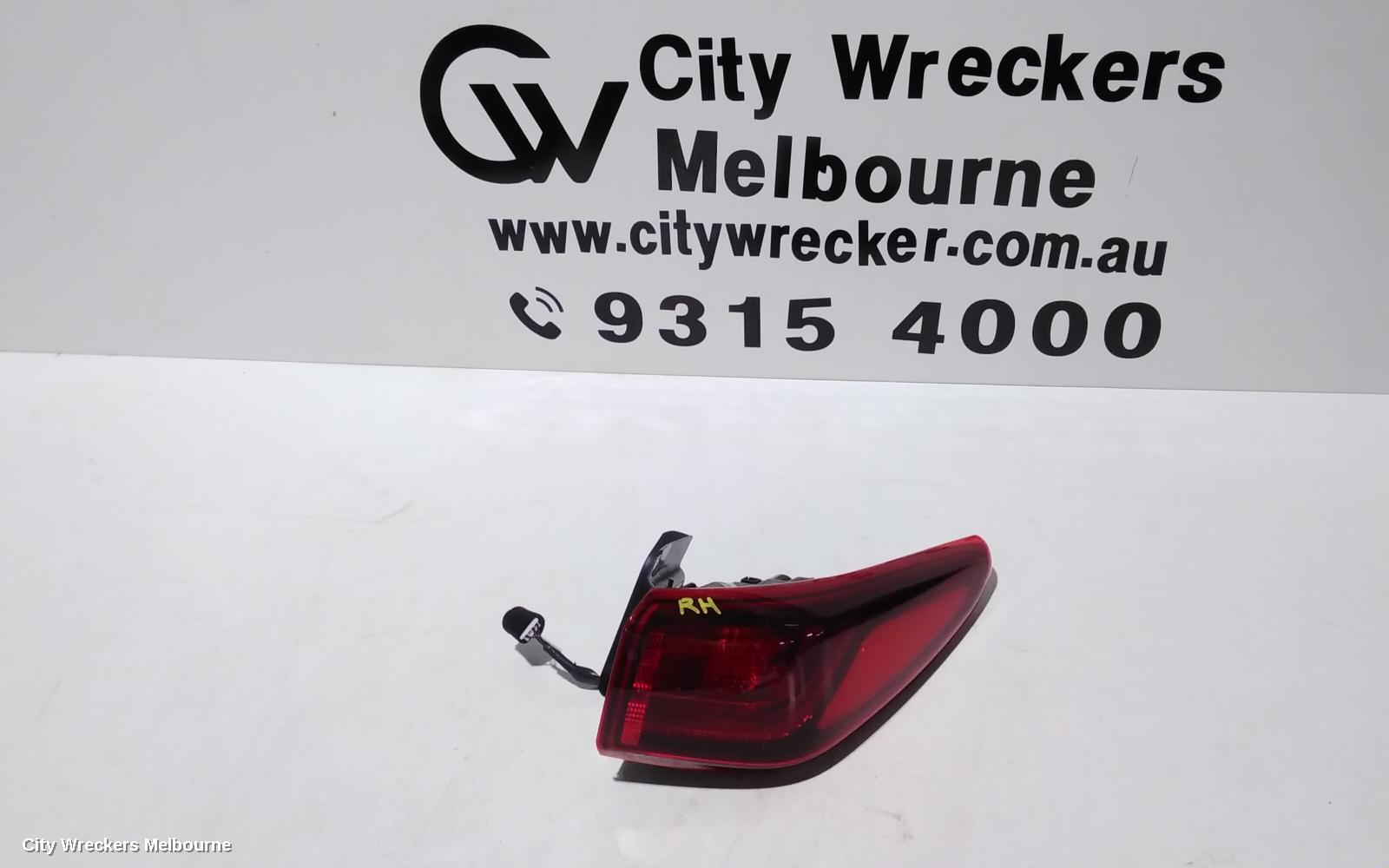 HYUNDAI KONA RIGHT TAILLIGHT, OS, IN BODY, LED TYPE, 09/2017 - 10/2020 - Image 1